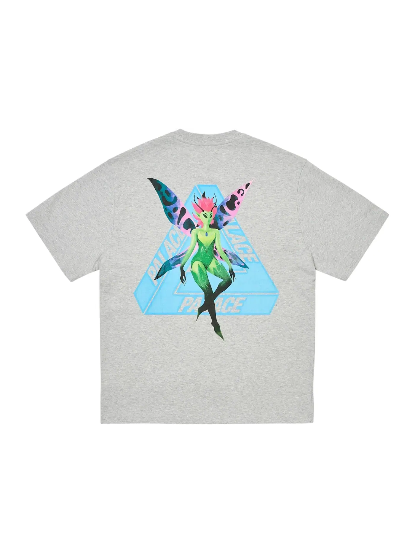 Мужская футболка с принтом Palace Tri Fairy T-Shirt — изображение 1 из 2, серый