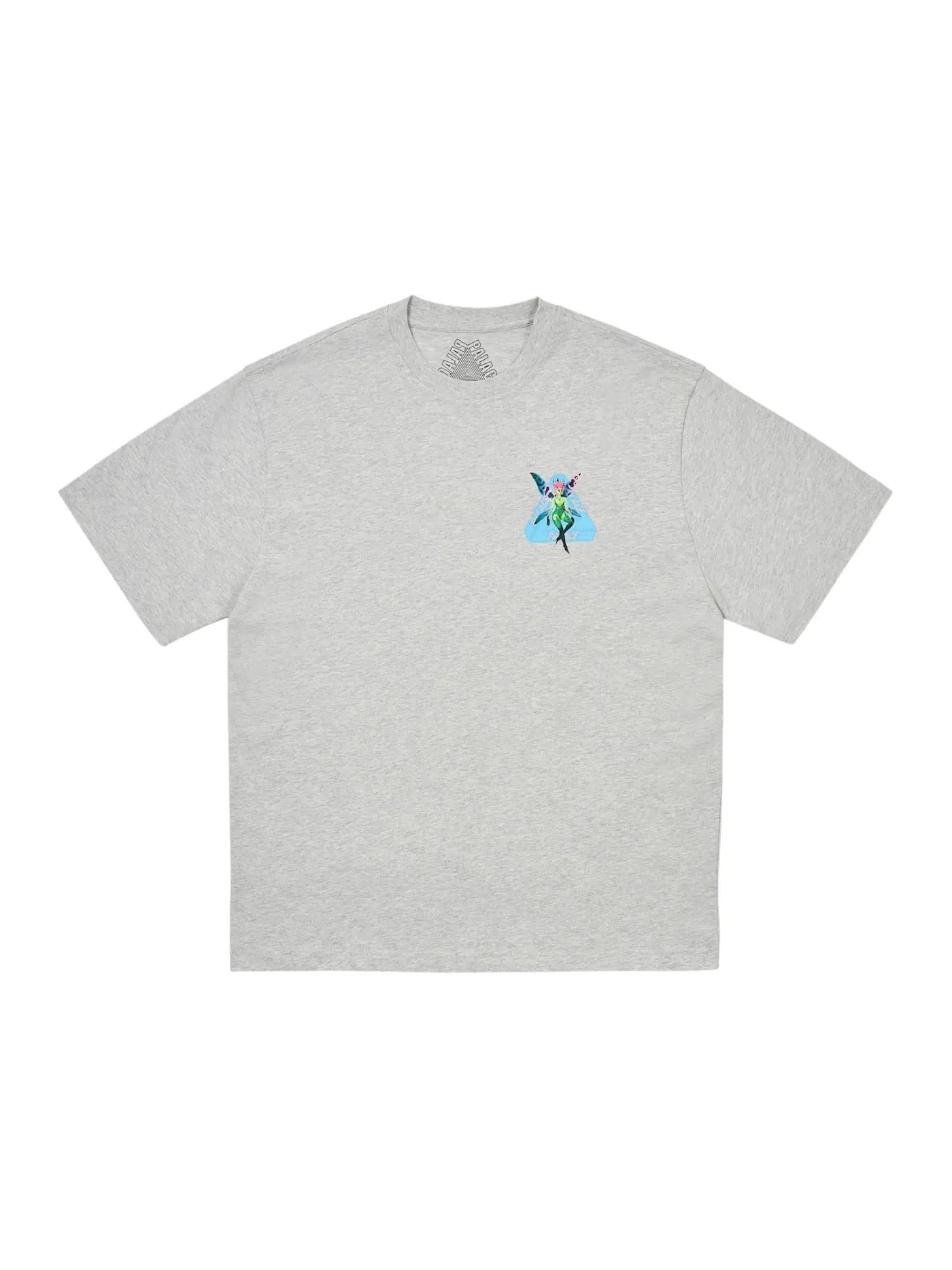 Мужская футболка с принтом Palace Tri Fairy T-Shirt — изображение 2 из 2, серый