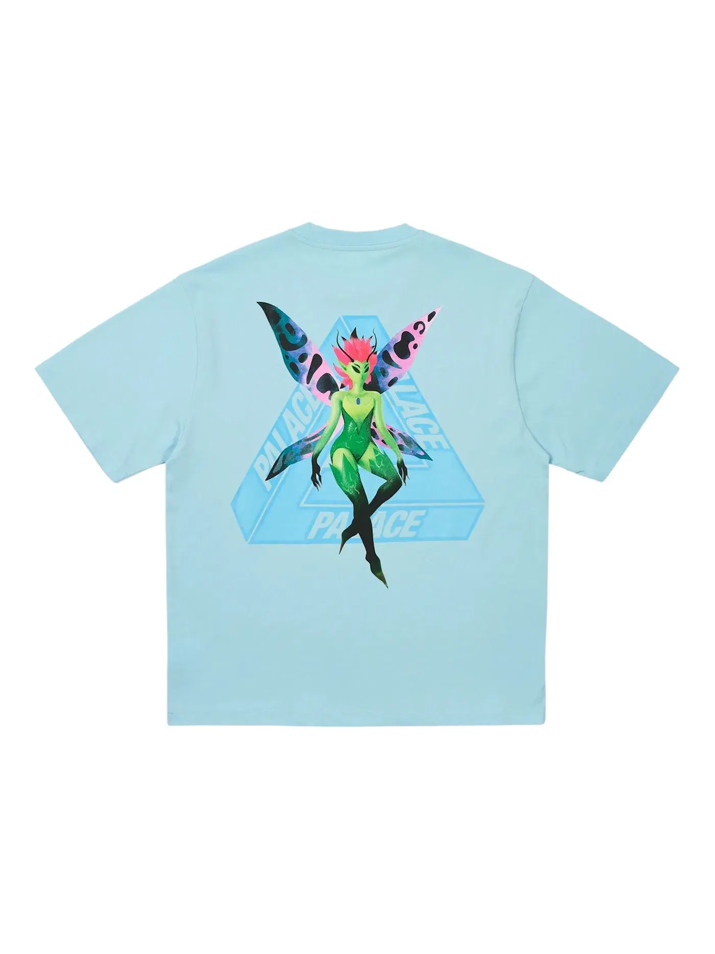 Мужская футболка с принтом Palace T-Shirt — изображение 1 из 2, синий
