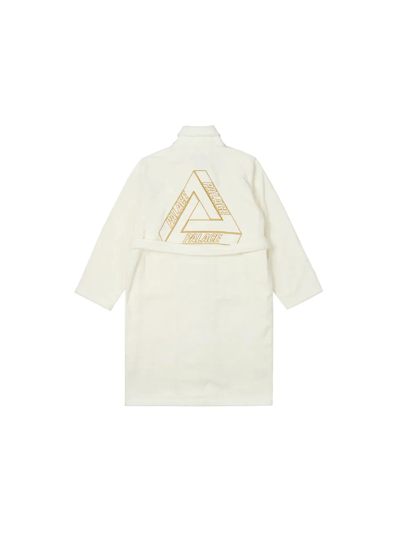 Мужской халат с принтом Palace Tri-Ferg Bathrobe Palace — изображение 2 из 2, белый