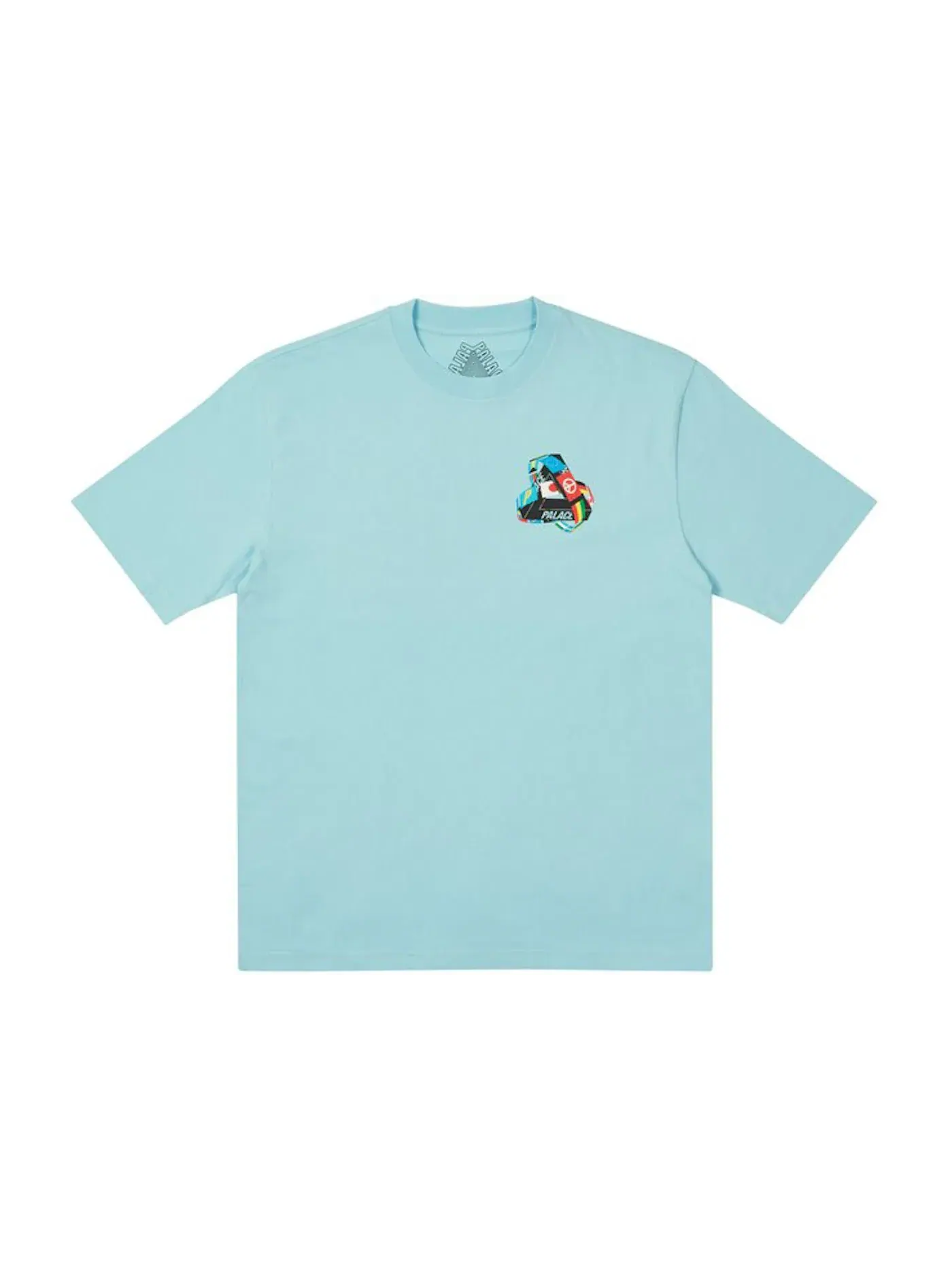 Мужская футболка с принтом Palace T-shirt — изображение 2 из 2, синий