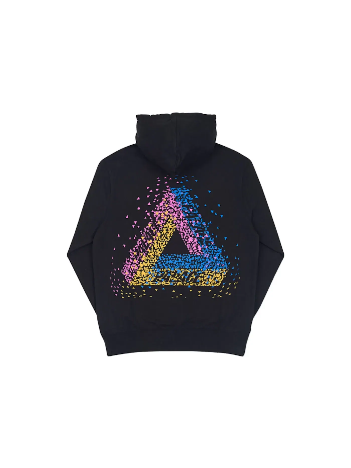 Мужская худи с принтом Palace Tri-Flect Hood — изображение 2 из 2, черный