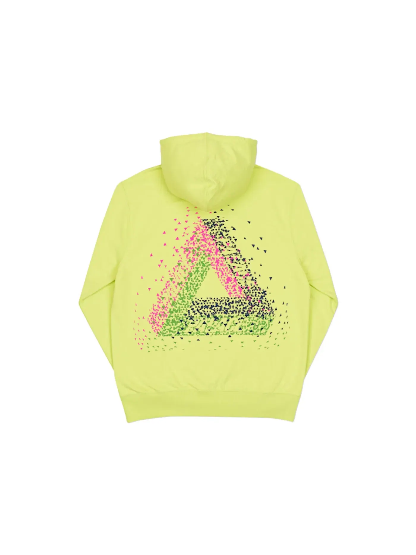 Мужская худи с принтом Palace Tri-Flect Hood, Fluro — изображение 2 из 2