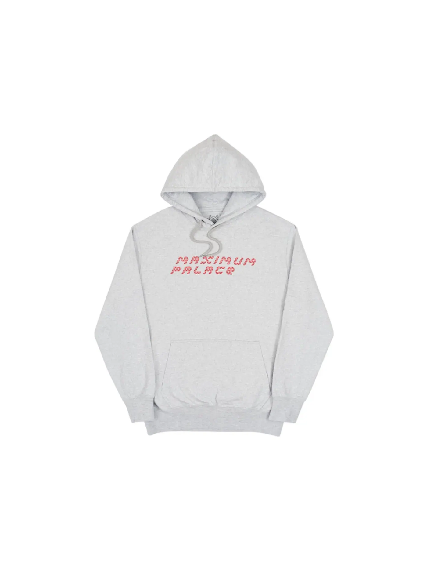 Мужская худи с принтом Palace Hood — изображение 1 из 2, серый