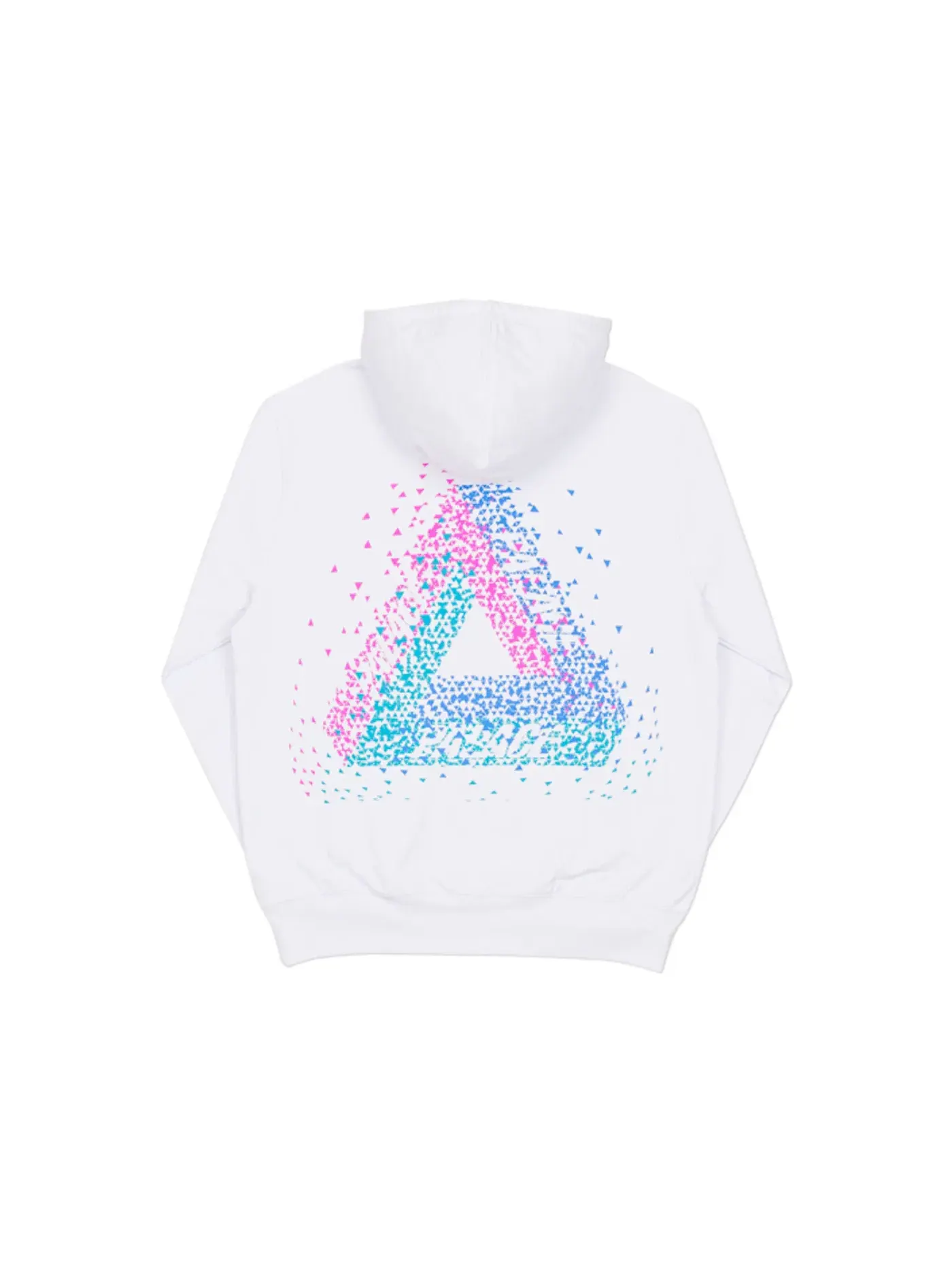 Мужская худи с принтом Palace Tri-Flect Hood — изображение 2 из 2, белый