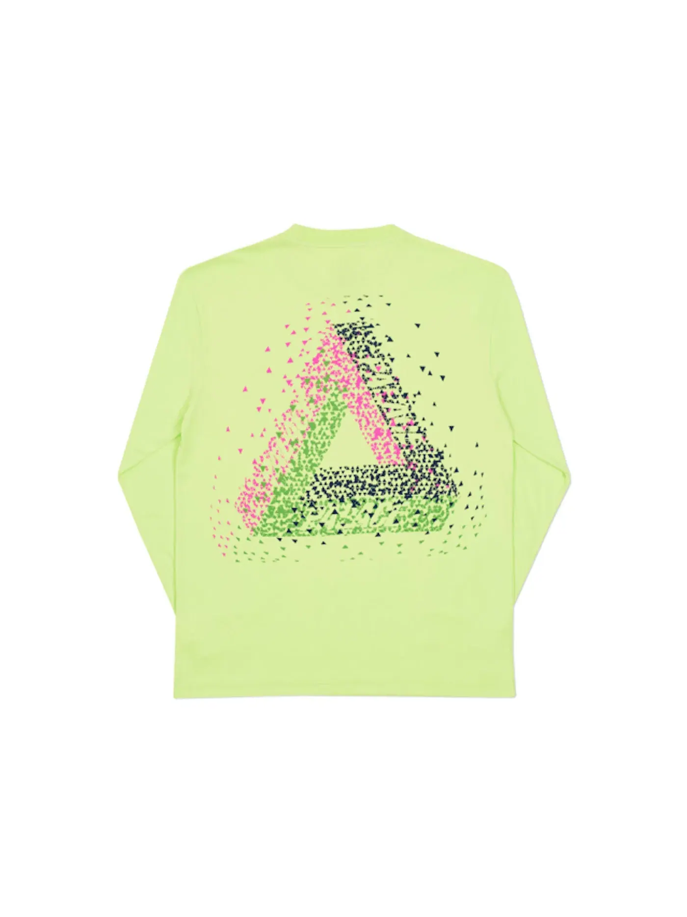 Мужская футболка с длинным рукавом Palace Tri-Flect Longsleeve — изображение 2 из 2, желтый