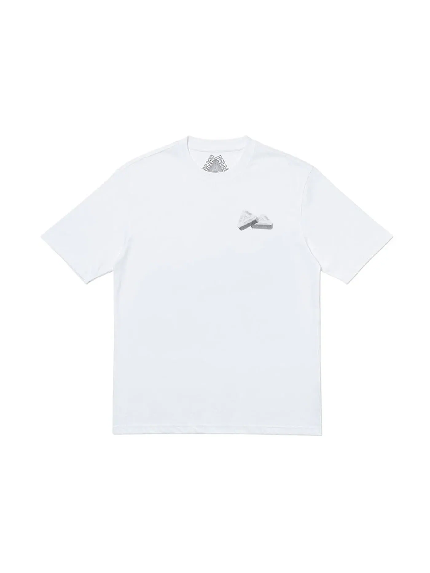 Мужская футболка с принтом Palace T-shirt — изображение 1 из 2, белый