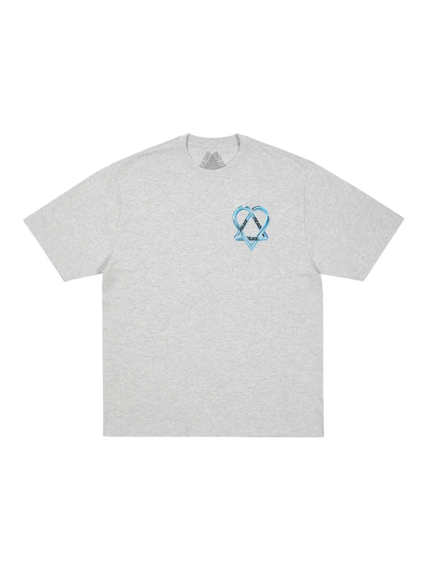 Мужская футболка с принтом Palace T-Shirt — изображение 2 из 2, серый