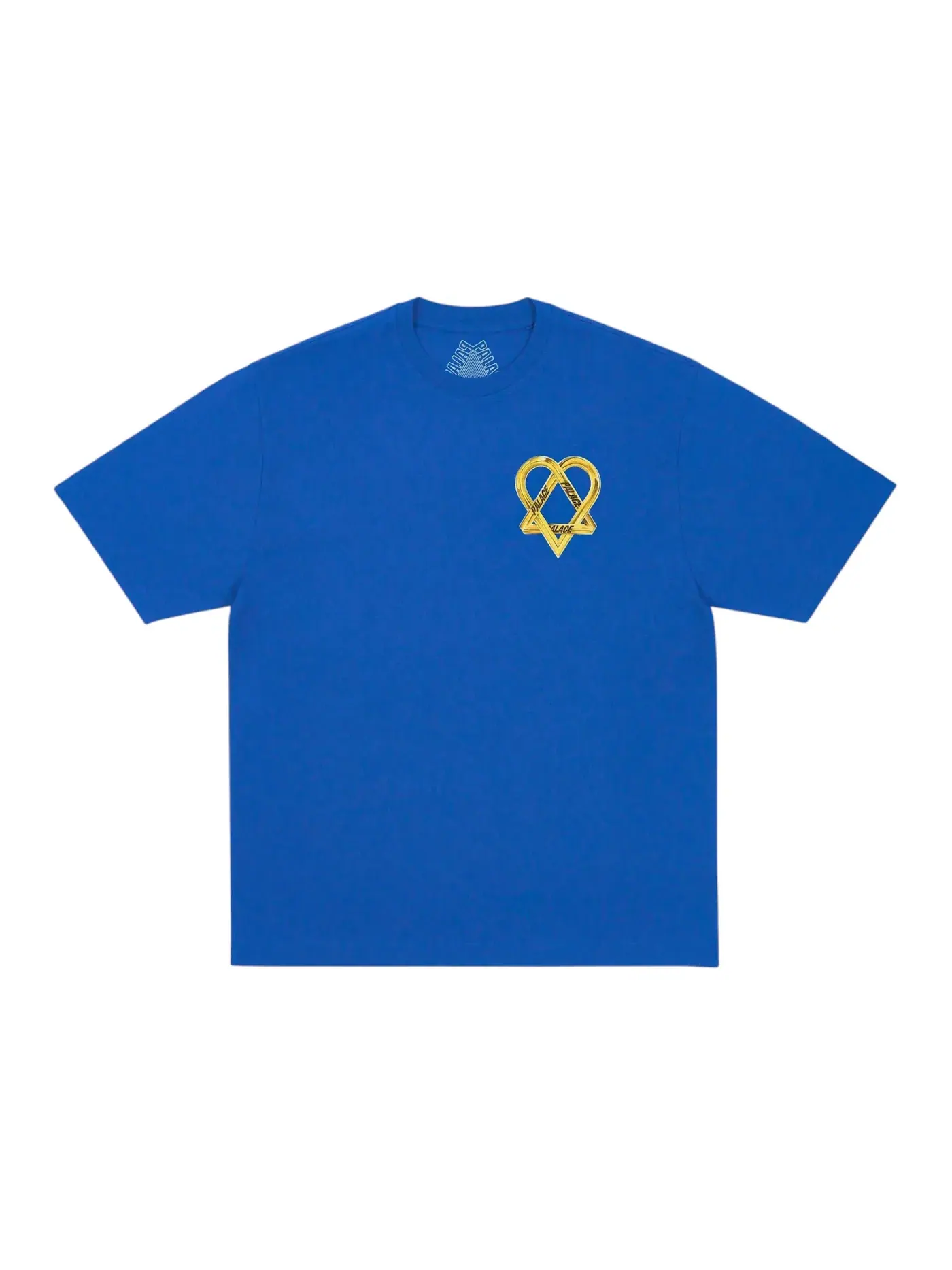 Мужская футболка с принтом Palace Tri-Gram T-Shirt — изображение 2 из 2, синий