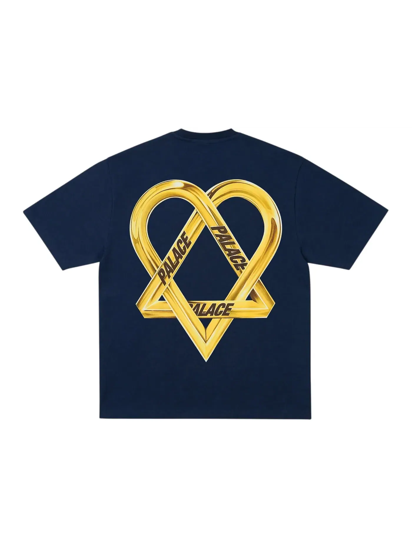 Мужская футболка с принтом Palace Tri-Gram T-Shirt — изображение 1 из 2, темно-синий