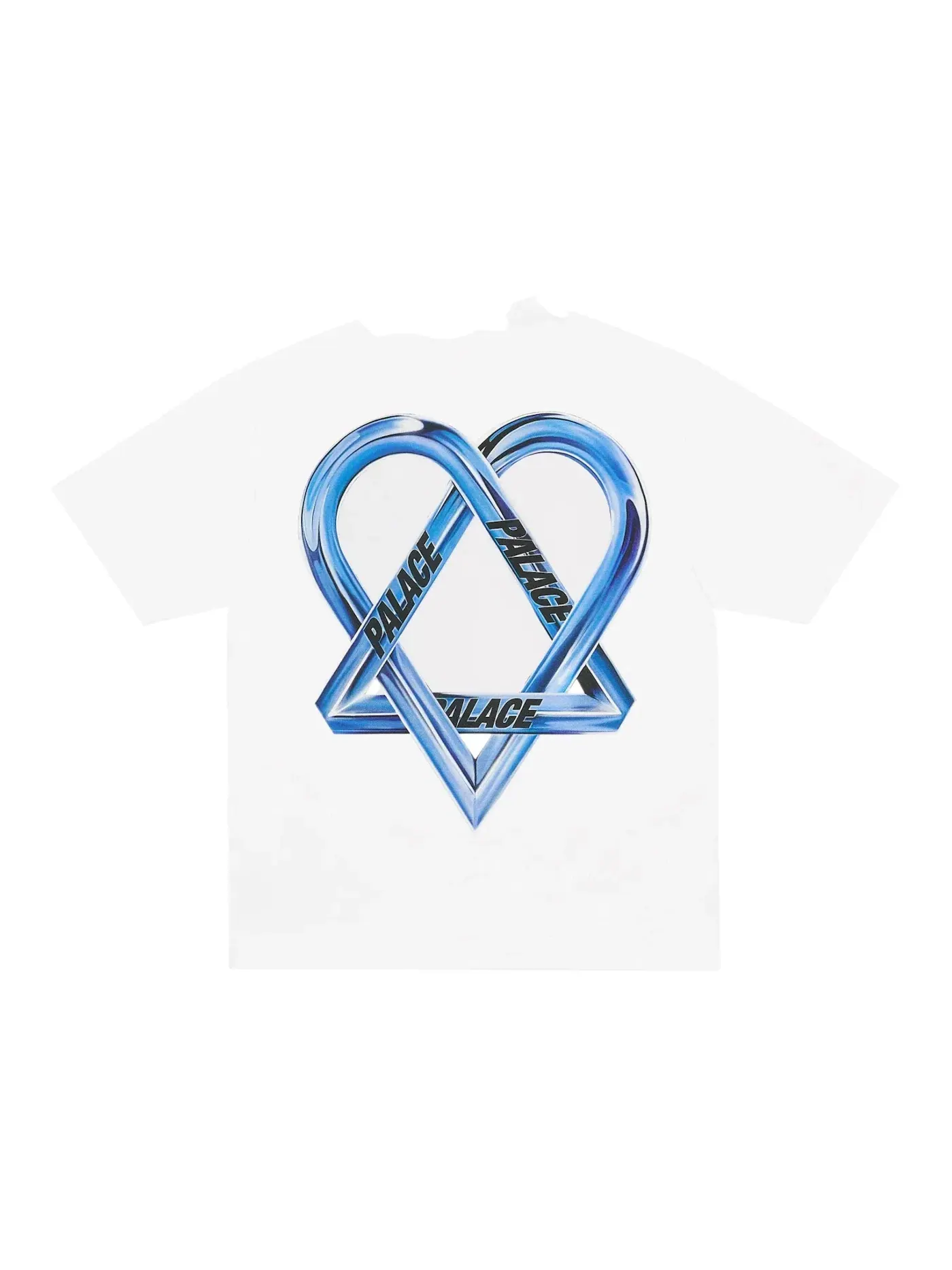 Мужская футболка с принтом Palace Tri-Gram T-Shirt — изображение 1 из 2, белый