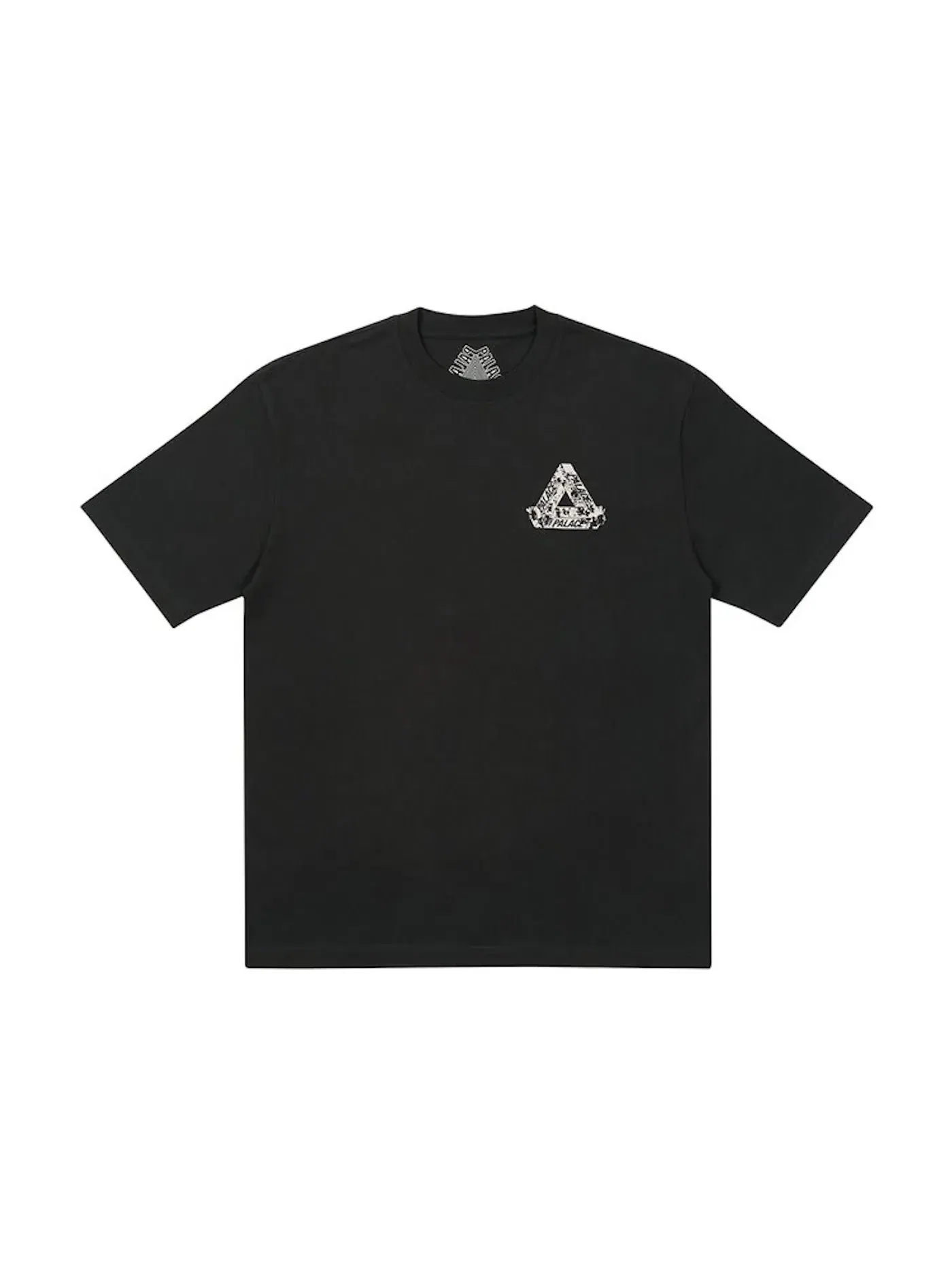 Мужская футболка с принтом T-shirt Palace — изображение 2 из 2, черный