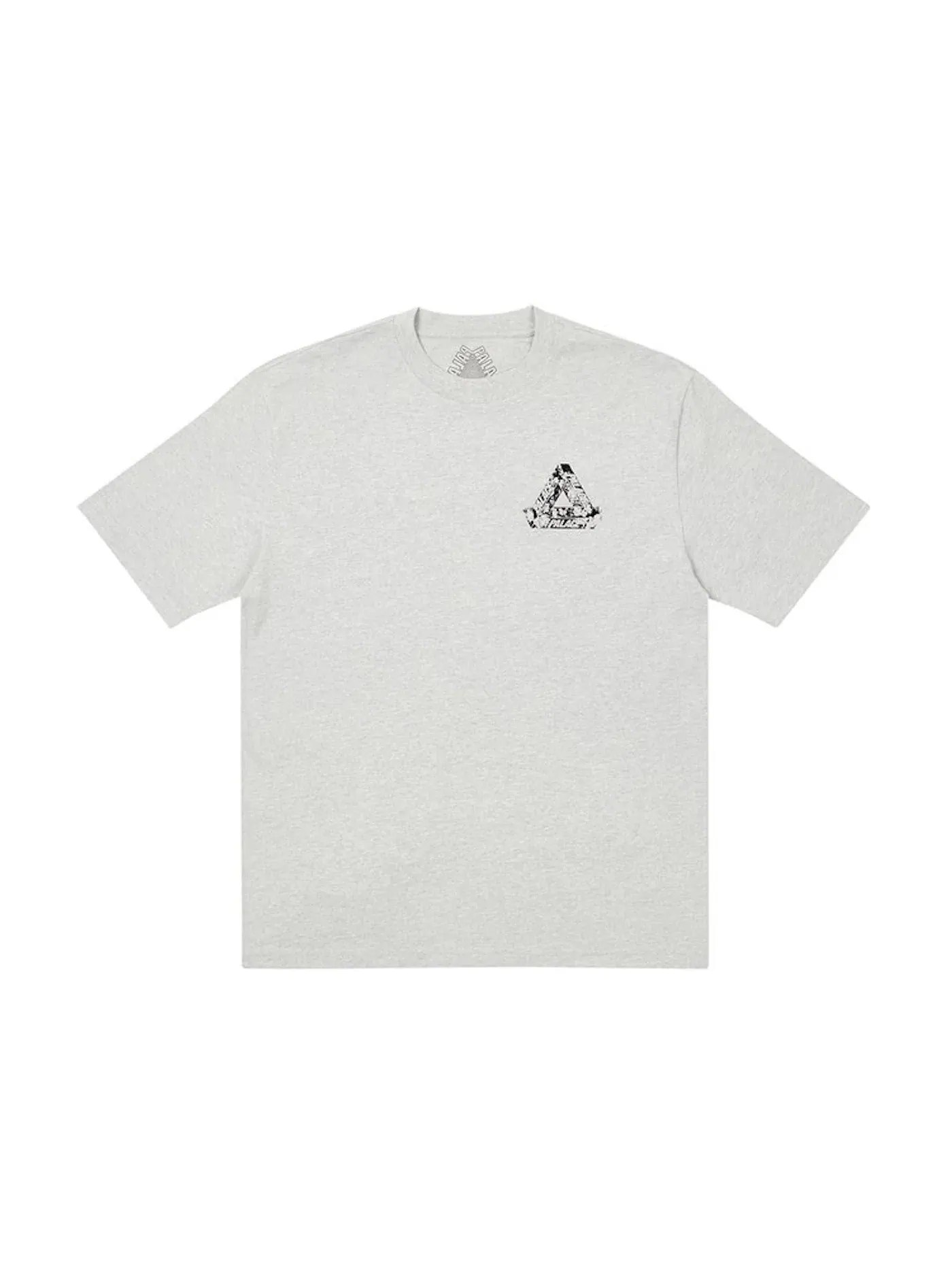 Мужская футболка с принтом Palace T-shirt — изображение 2 из 2, серый