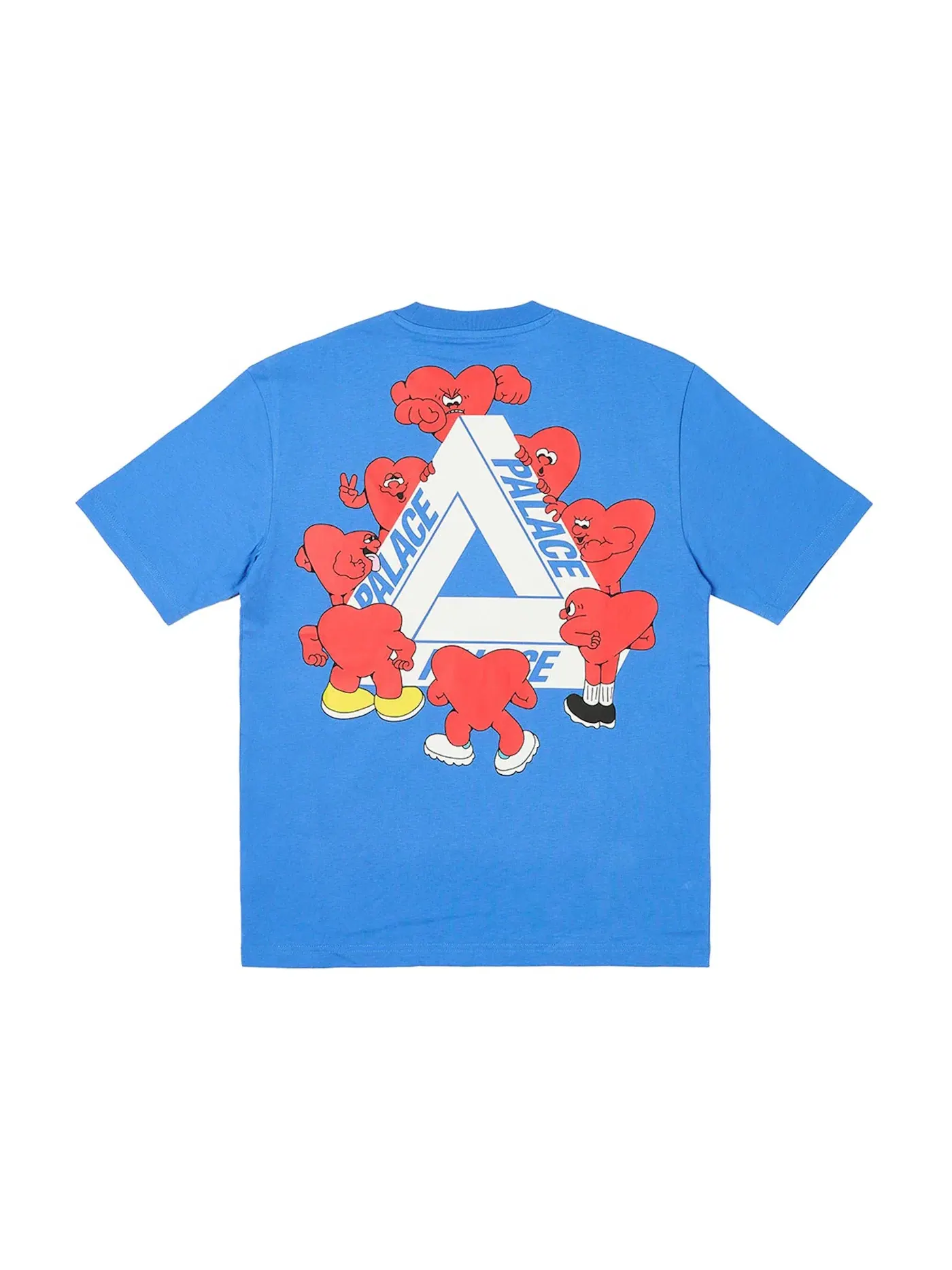 Мужская футболка с принтом T-shirt Palace — изображение 1 из 2, синий