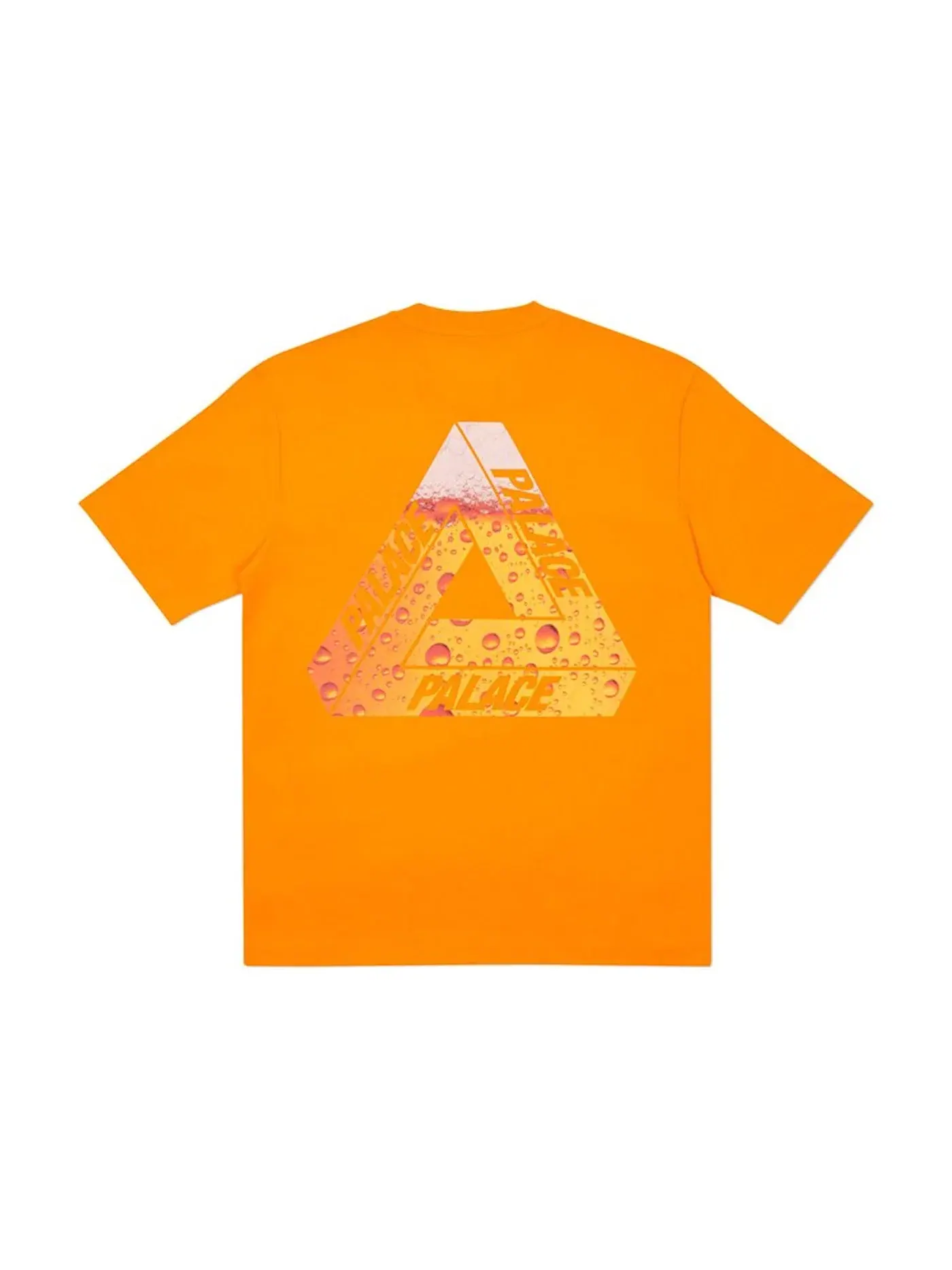 Мужская футболка с принтом Palace T-Shirt — изображение 1 из 2, оранжевый