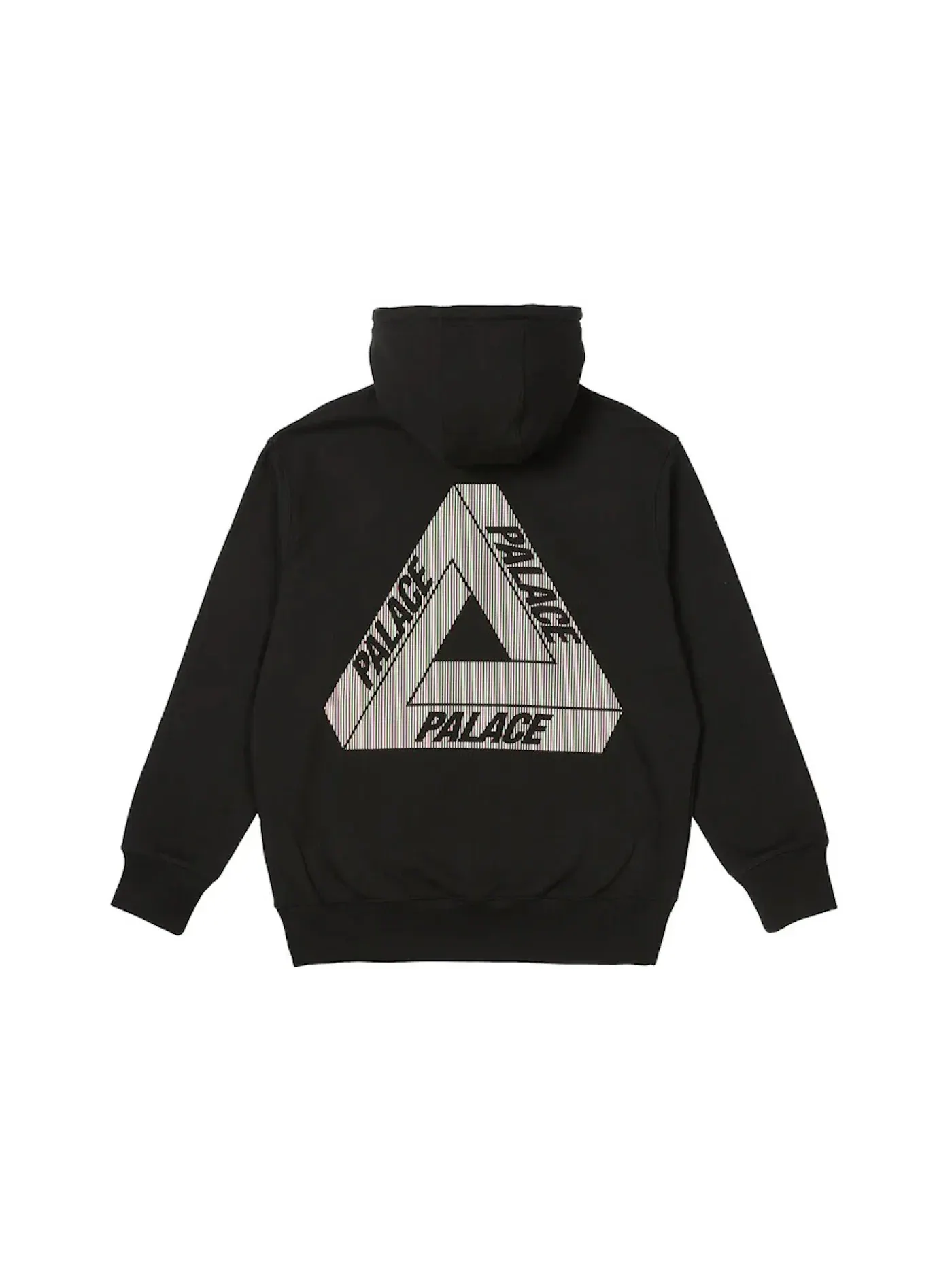 Мужская худи с принтом Palace Hood — изображение 1 из 2, черный