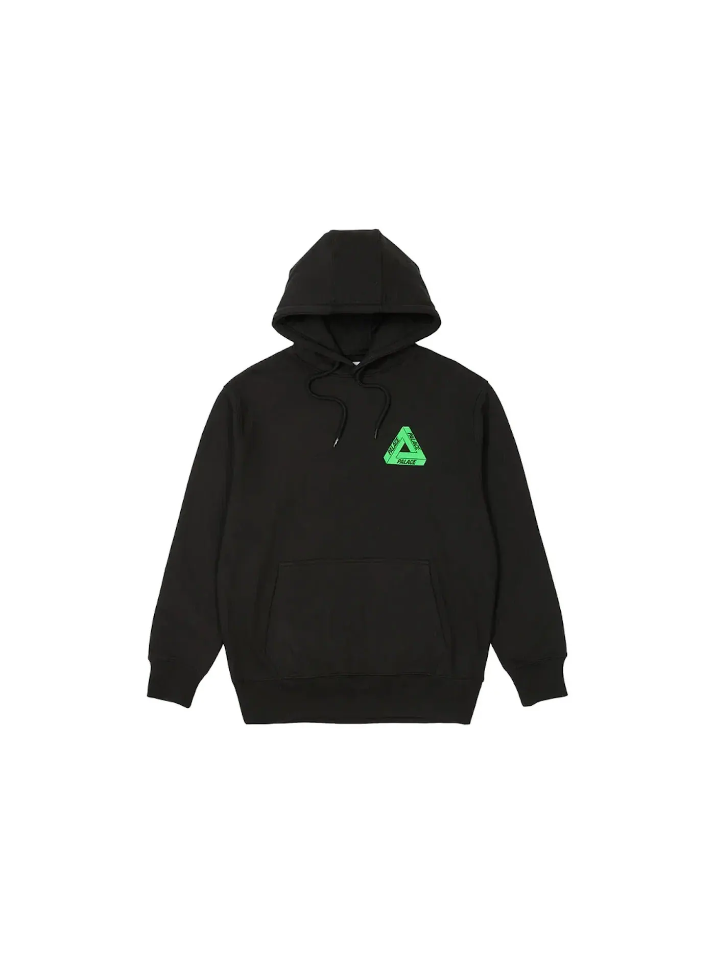 Мужская худи с принтом Palace Hood — изображение 2 из 2, черный