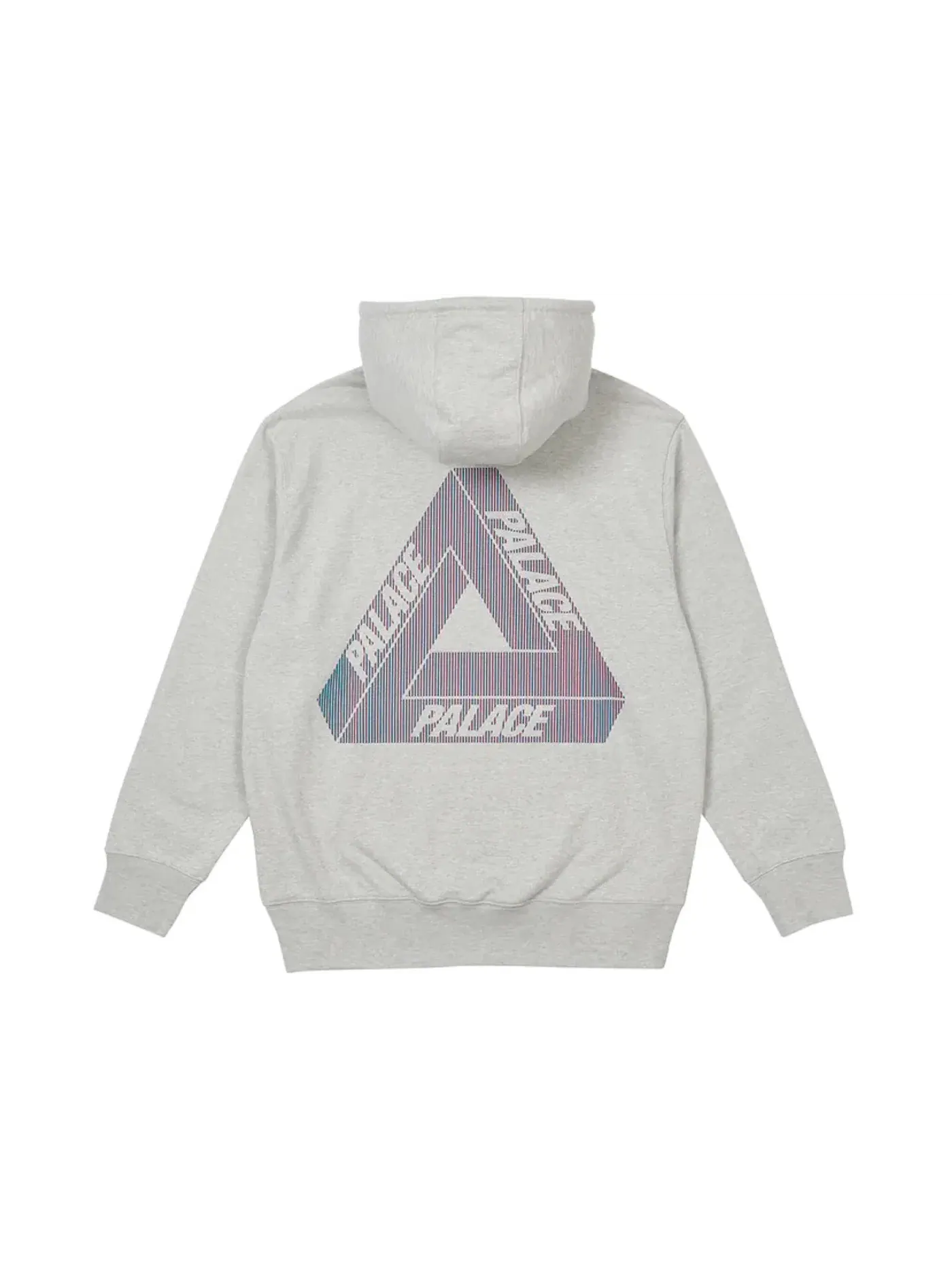 Мужская худи с принтом Palace Hood — изображение 1 из 2, серый