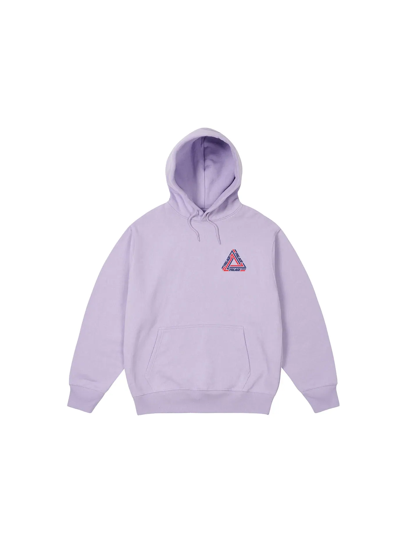 Мужской худи с принтом Palace Tri-Line Hood — изображение 2 из 2, фиолетовый
