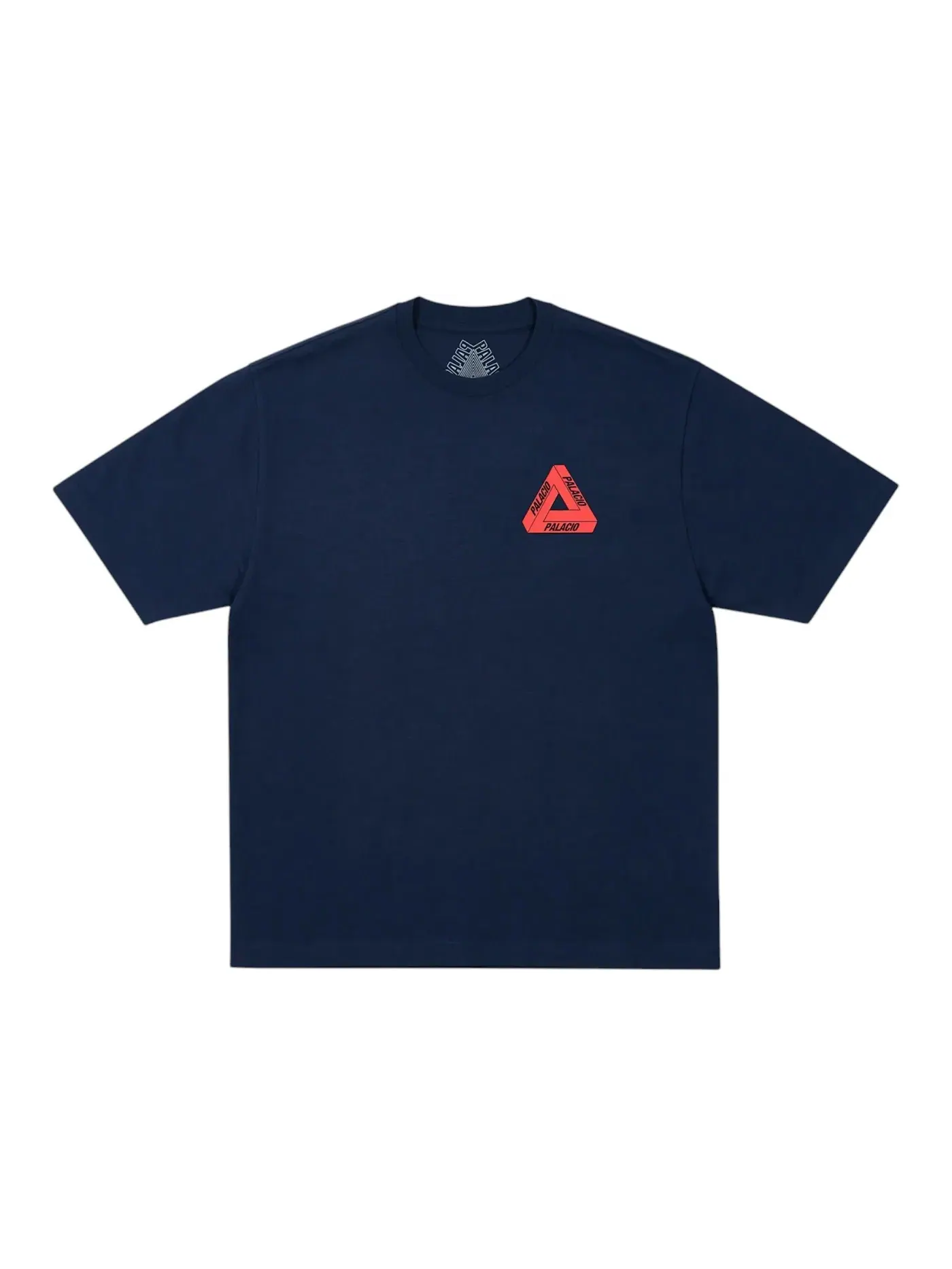 Мужская футболка с принтом Palace T-Shirt — изображение 2 из 2, темно-синий