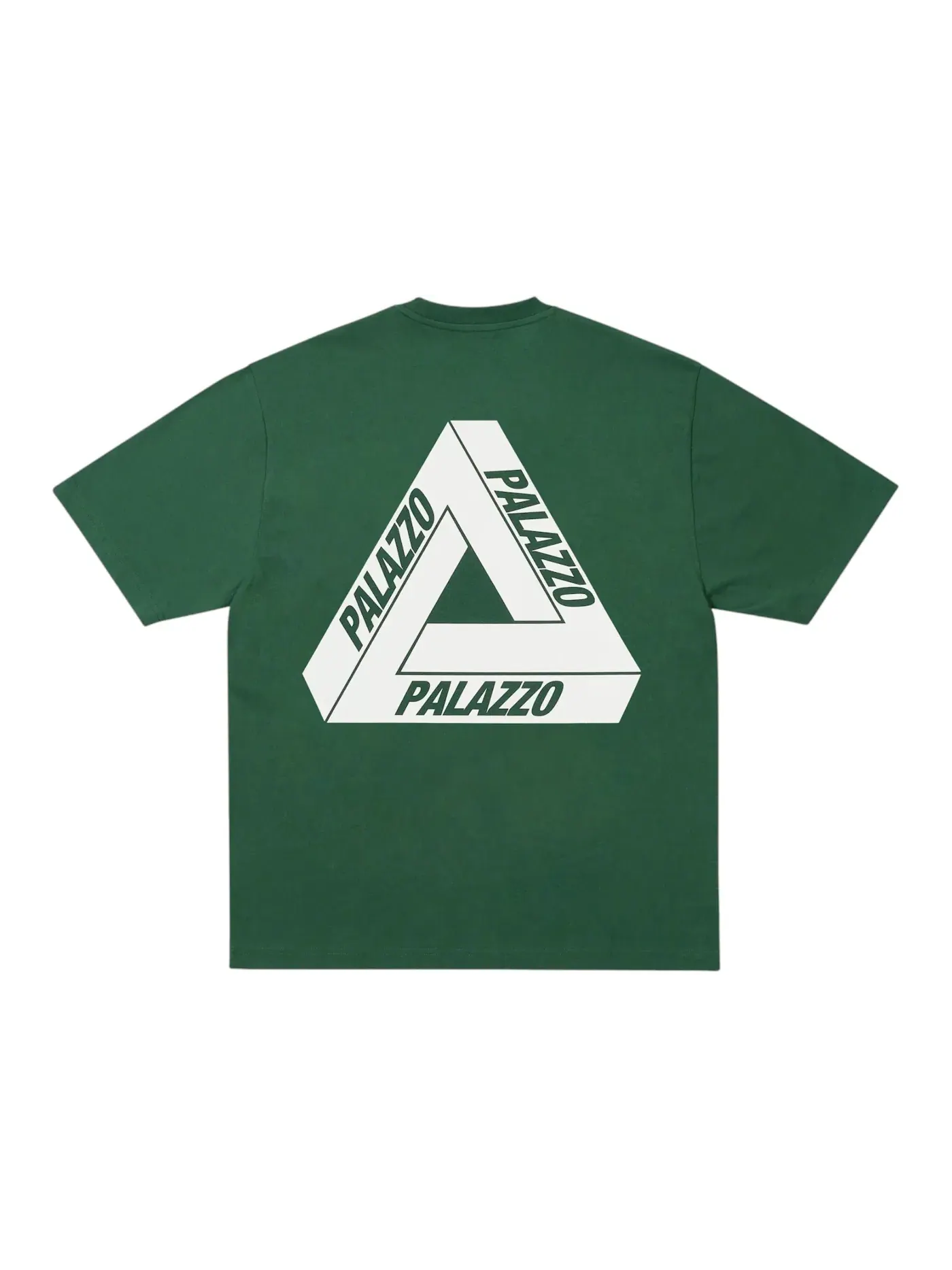 Мужская футболка с принтом Palace T-Shirt — изображение 1 из 2, зеленый