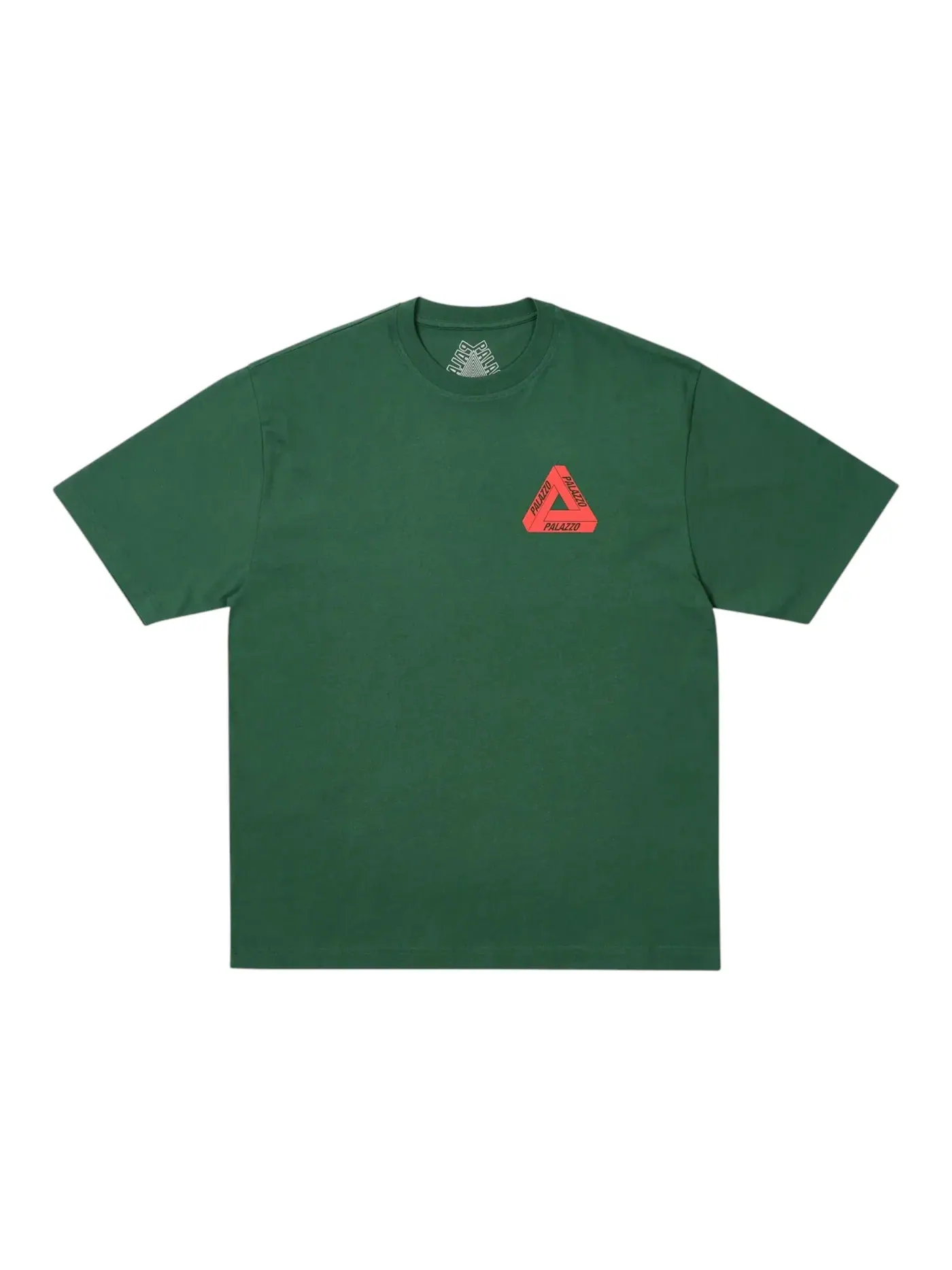 Мужская футболка с принтом Palace T-Shirt — изображение 2 из 2, зеленый