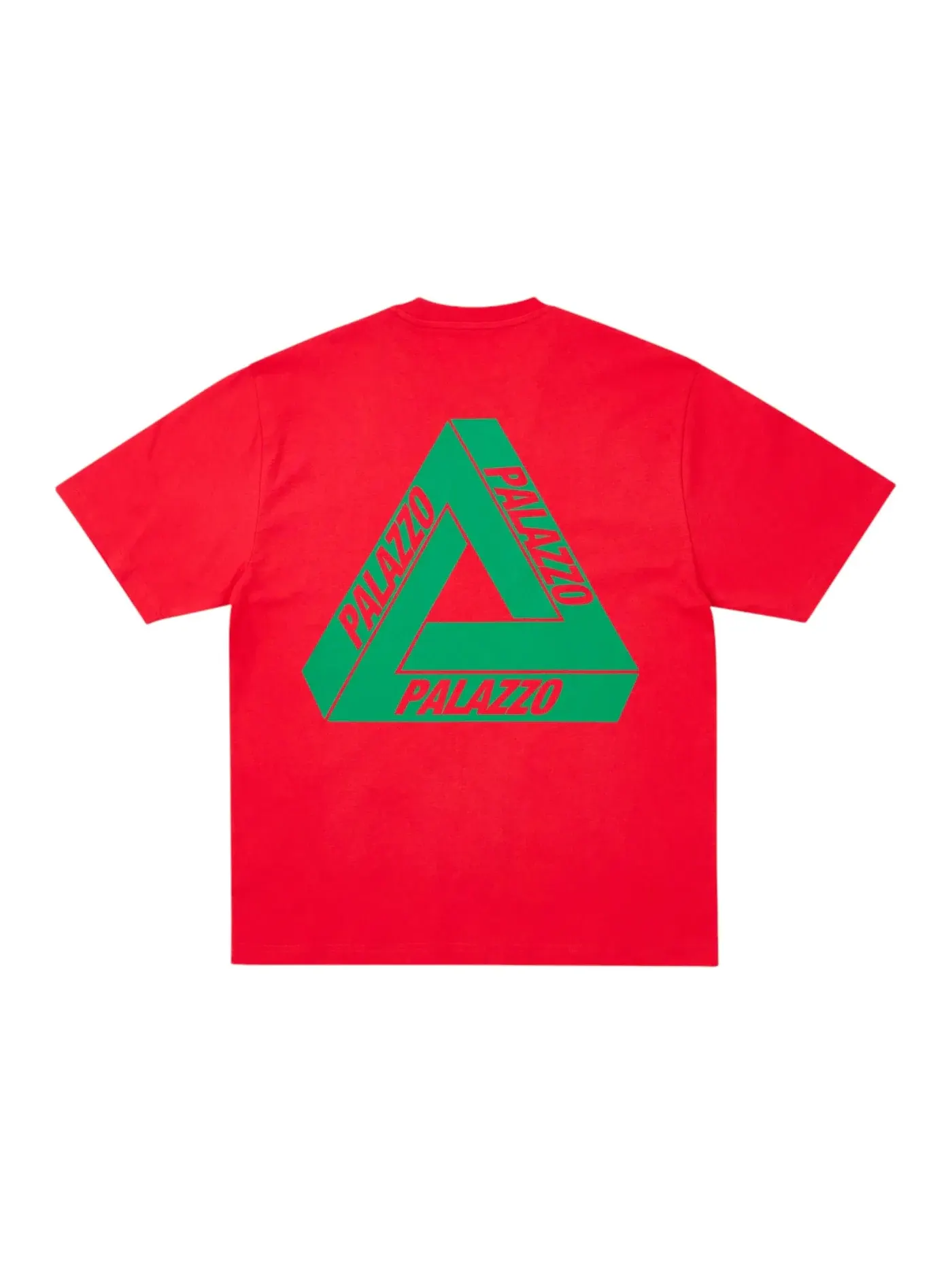 Мужская футболка с принтом Palace T-Shirt — изображение 1 из 2, красный
