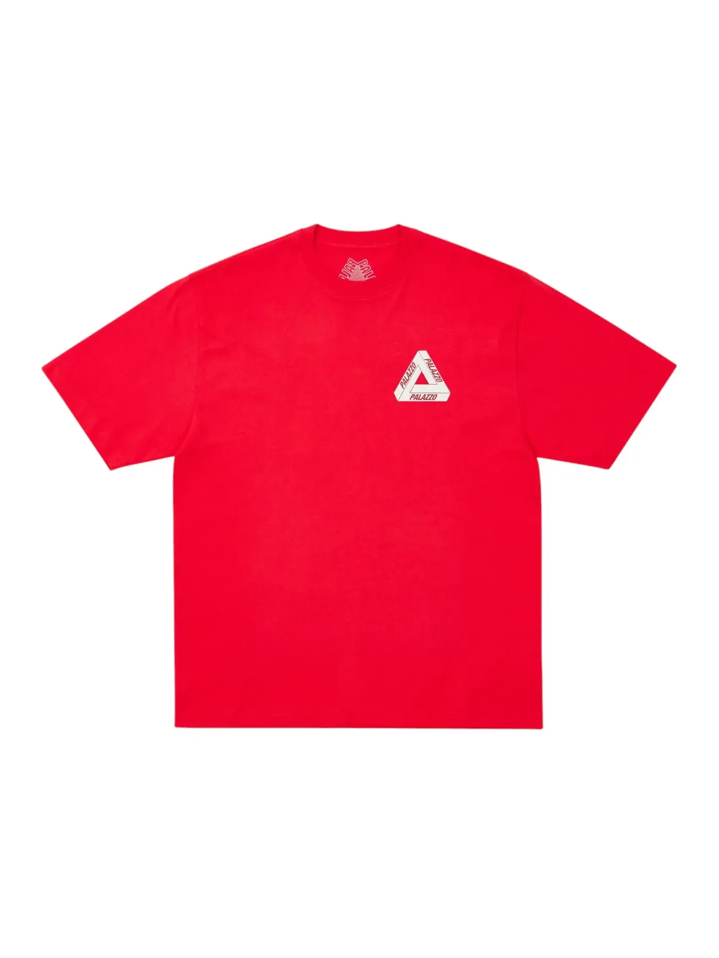 Мужская футболка с принтом Palace T-Shirt — изображение 2 из 2, красный