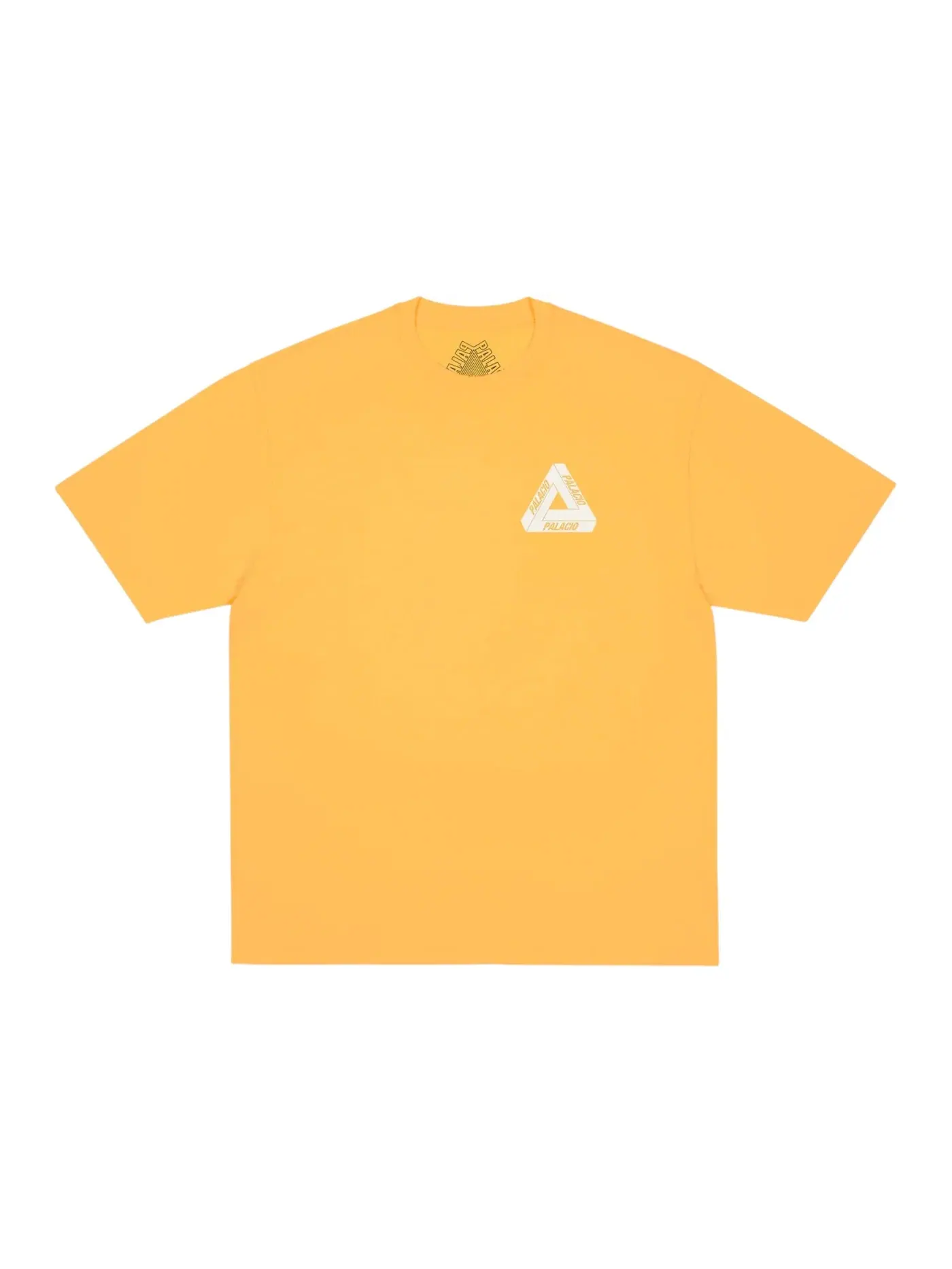 Мужская футболка с принтом Palace T-Shirt — изображение 2 из 2, желтый