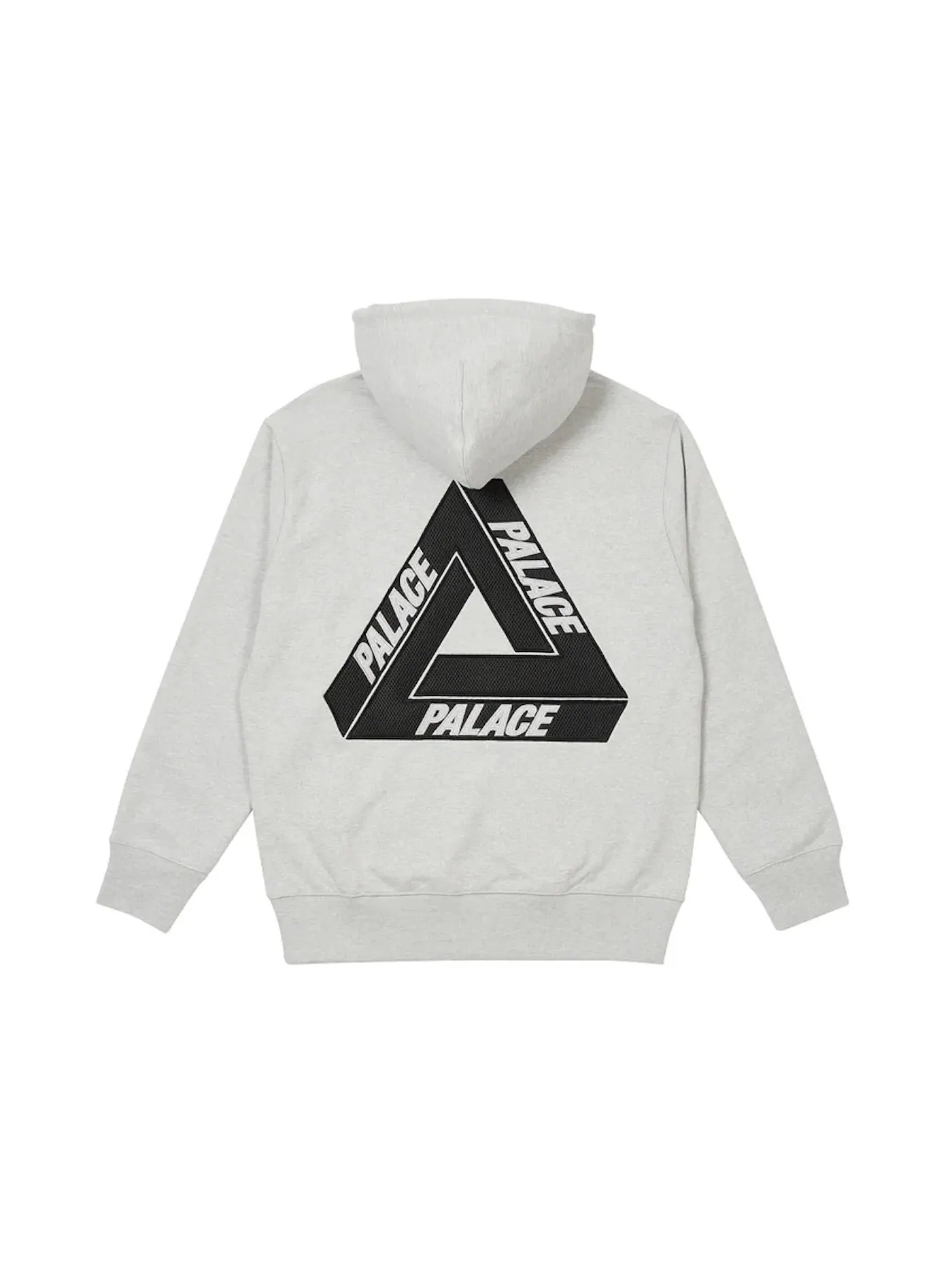 Мужская худи с принтом Palace Tri-Mesh Hood — изображение 1 из 2, серый
