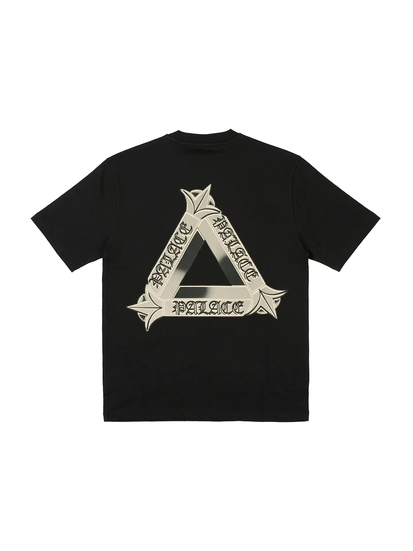 Мужская футболка с принтом Palace T-Shirt — изображение 1 из 2, черный