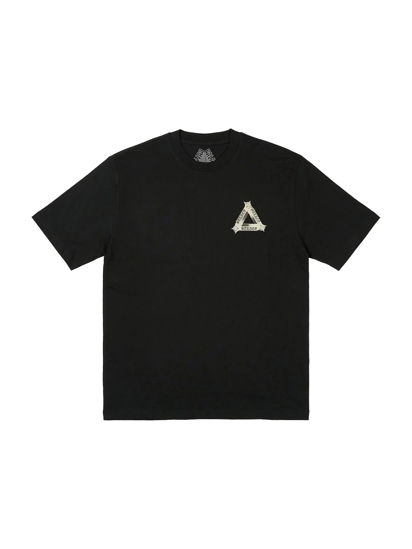 Мужская футболка с принтом Palace T-Shirt — изображение 2 из 2, черный