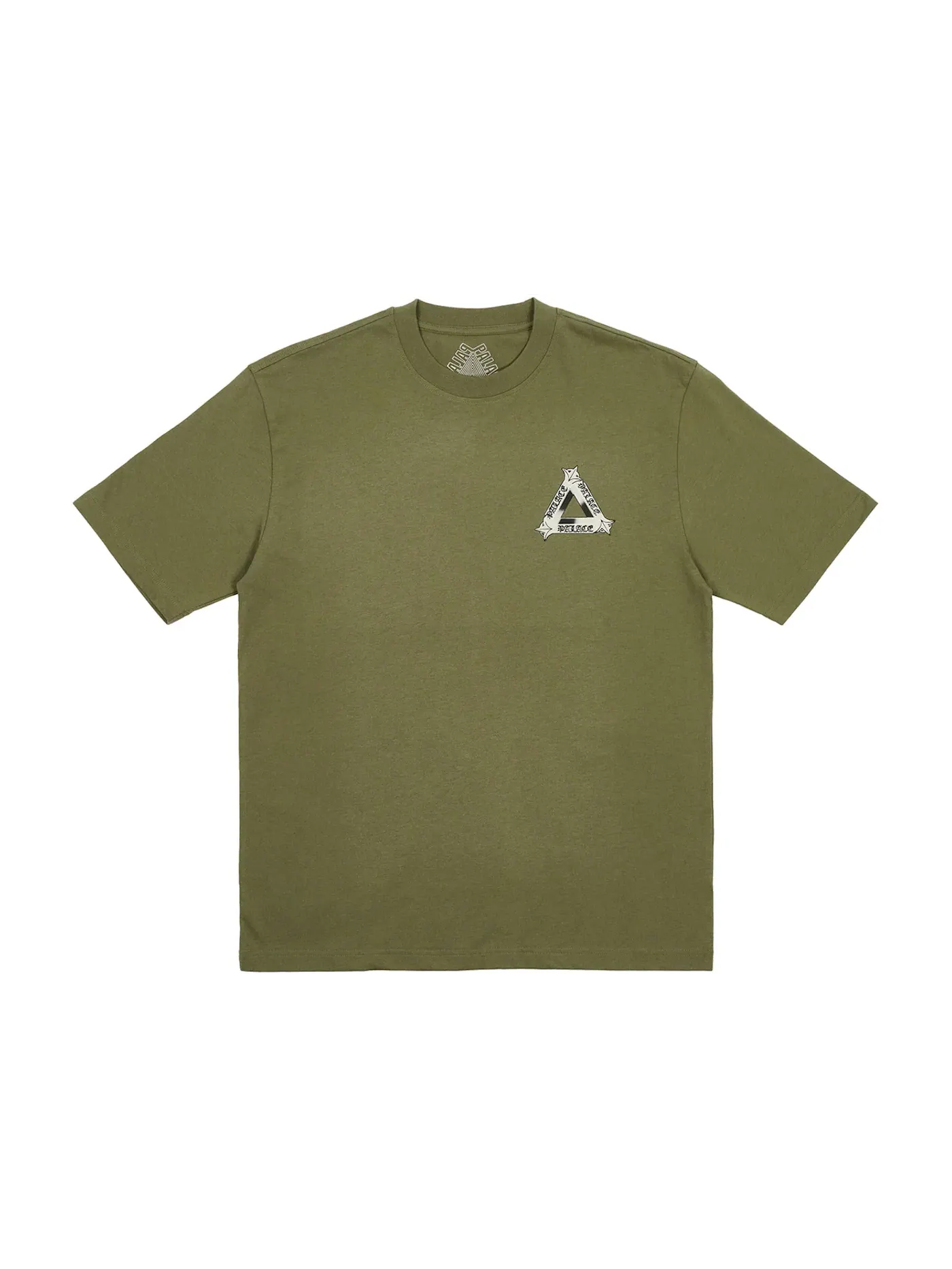 Мужская футболка с принтом Palace T-Shirt — изображение 2 из 2, глубокий зеленый