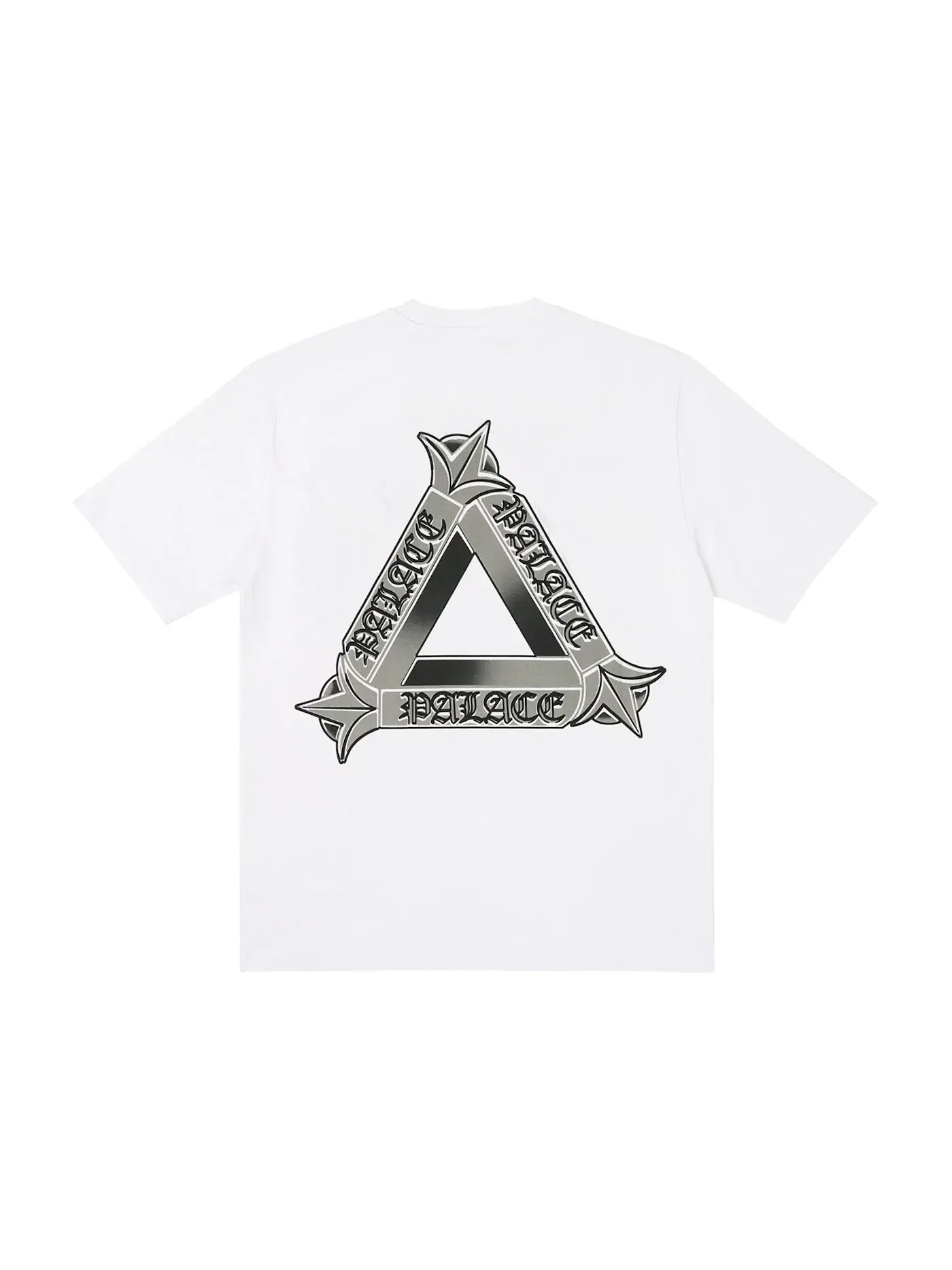 Мужская футболка с принтом Palace T-Shirt — изображение 1 из 2, белый