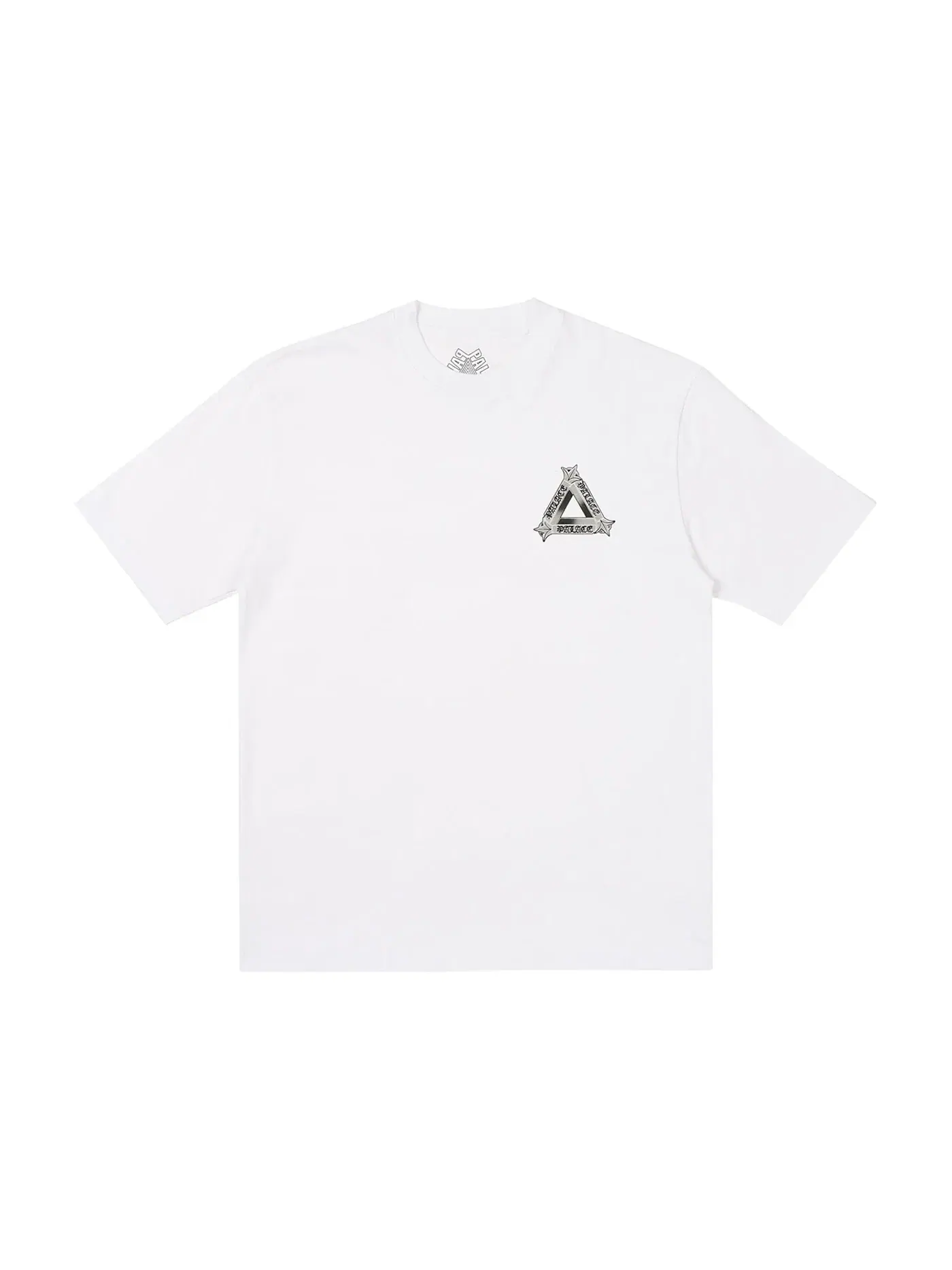 Мужская футболка с принтом Palace T-Shirt — изображение 2 из 2, белый