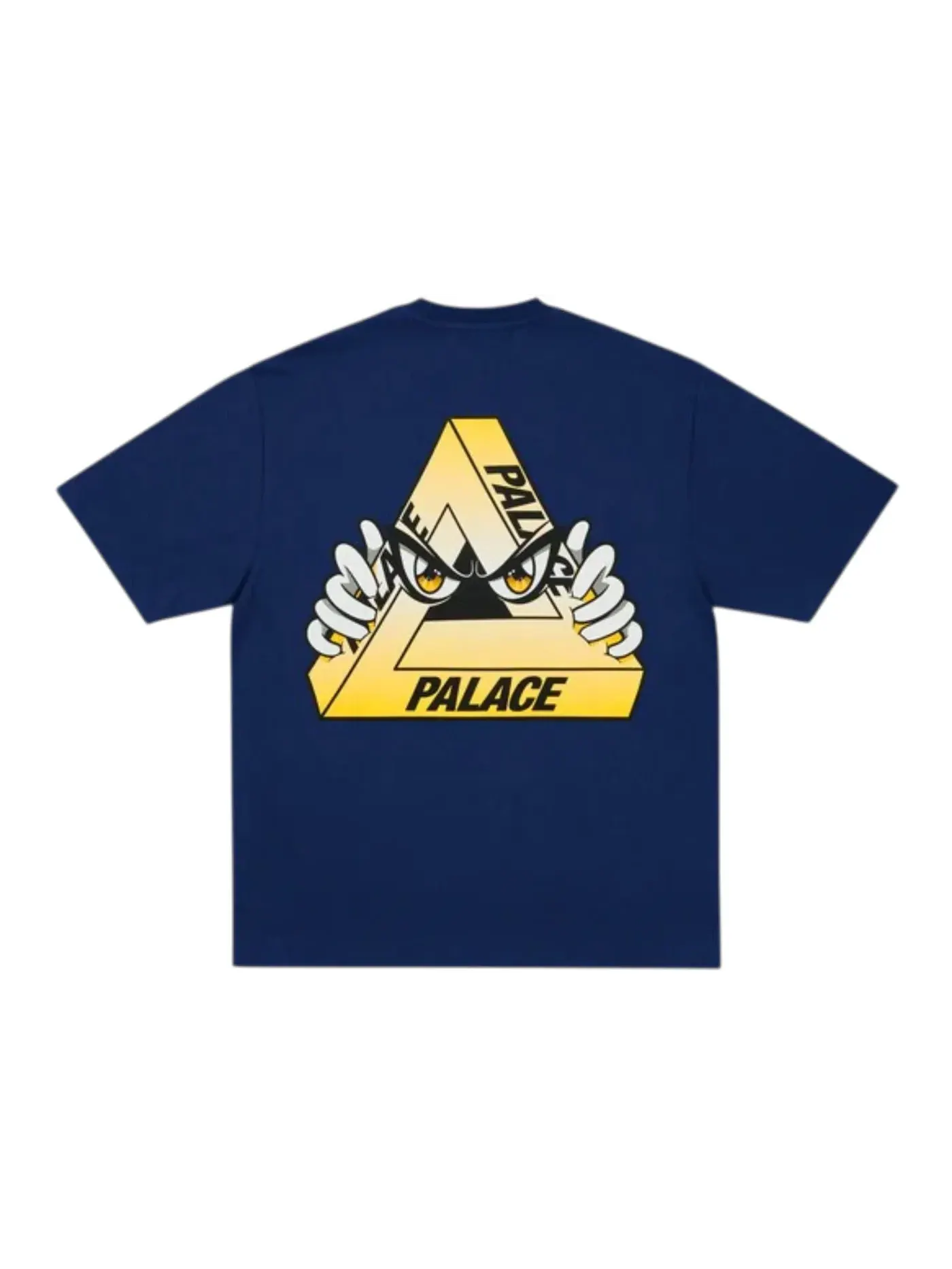 Мужская футболка с принтом Palace Tri-Peek T-Shirt — изображение 1 из 2, темно-синий
