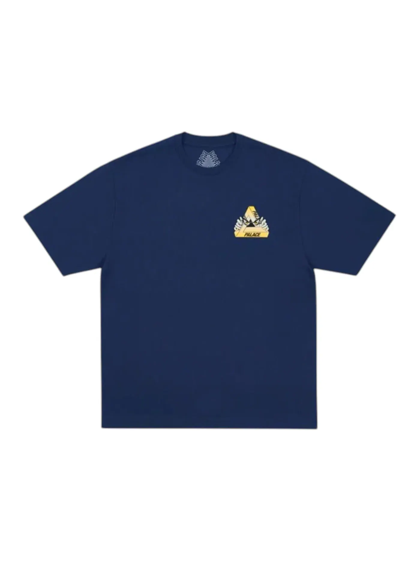 Мужская футболка с принтом Palace Tri-Peek T-Shirt — изображение 2 из 2, темно-синий