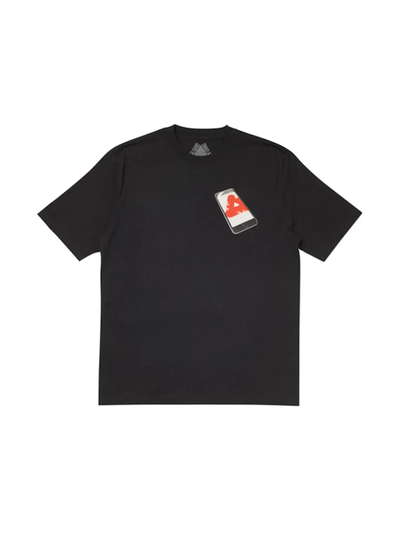 Мужская футболка с принтом Palace Tri-Phone T-Shirt — изображение 1 из 2, черный