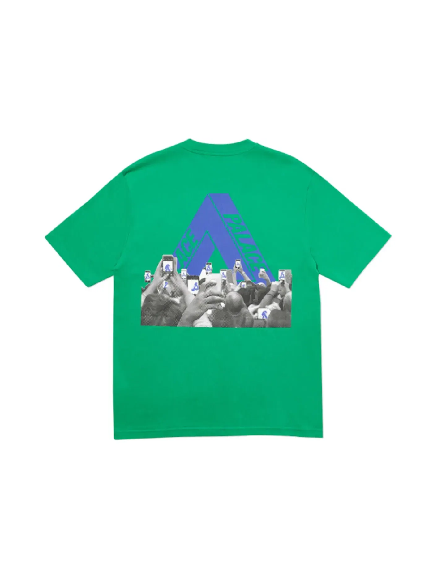 Мужская футболка с принтом Palace T-Shirt — изображение 2 из 2, зеленый