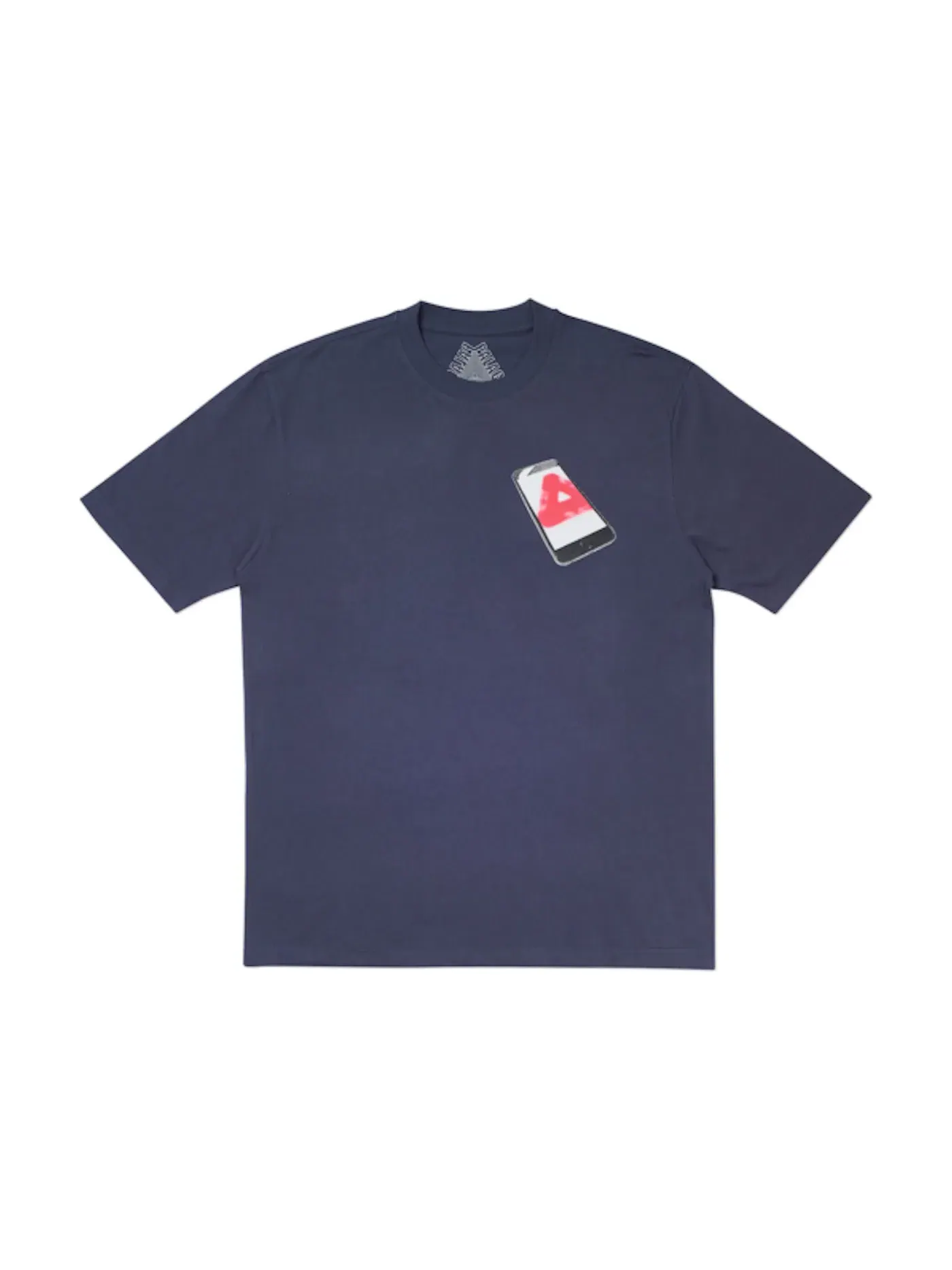 Мужская футболка с принтом Palace T-Shirt — изображение 1 из 2, темно-синий