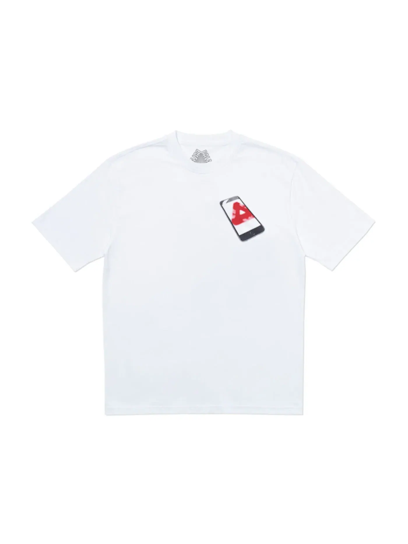 Мужская футболка с принтом Palace T-Shirt White — изображение 1 из 2