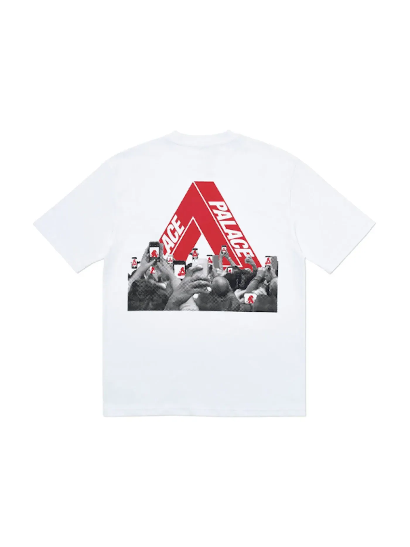Мужская футболка с принтом Palace T-Shirt White — изображение 2 из 2