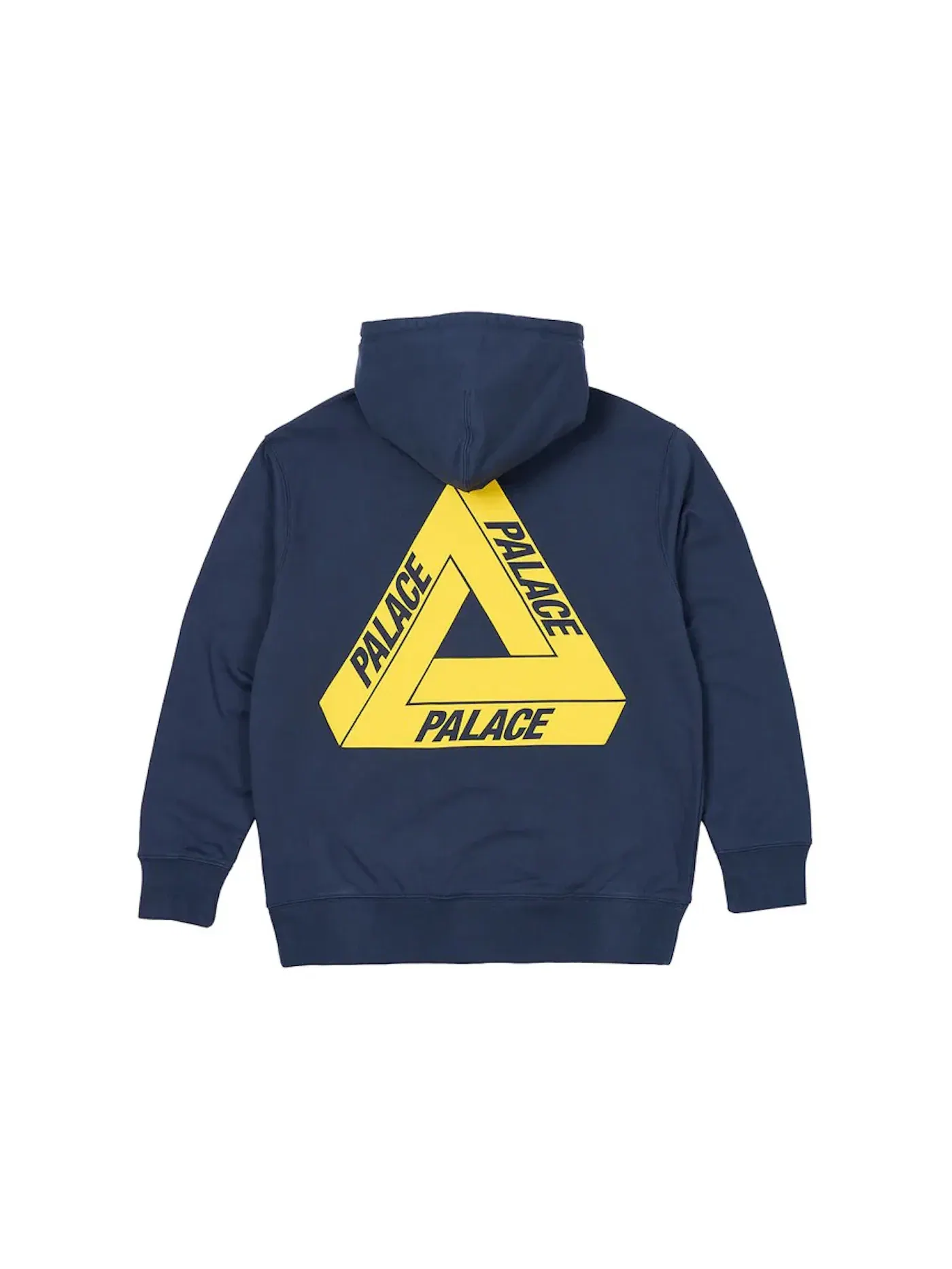 Мужская худи с принтом Palace Tri-Puff Print Zip Hood — изображение 1 из 2, темно-синий
