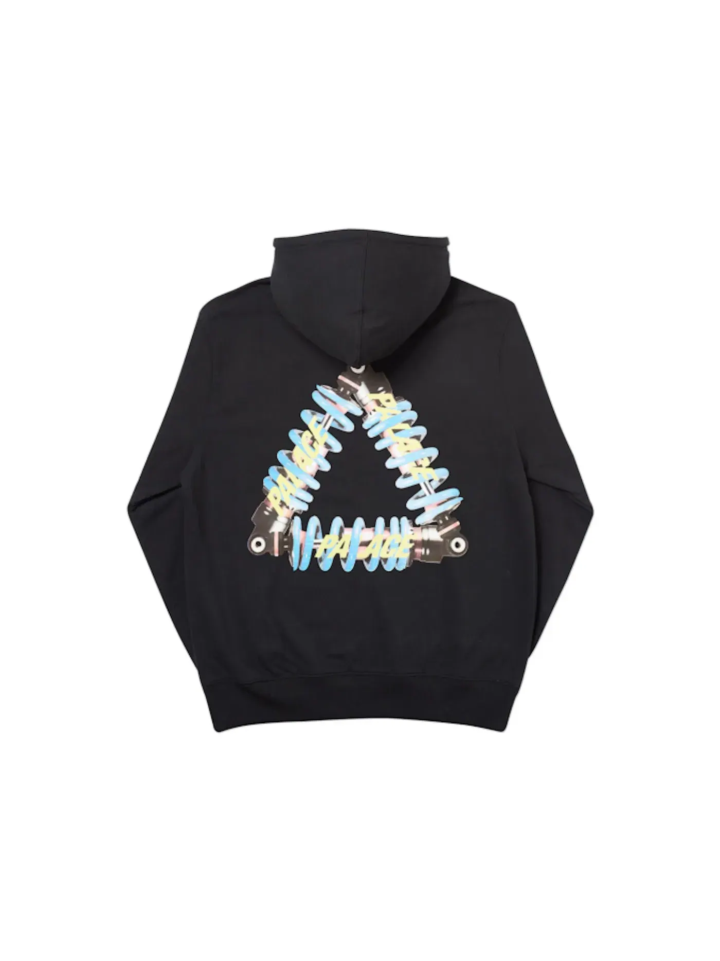 Мужская худи с принтом Palace Hood — изображение 2 из 2, черный