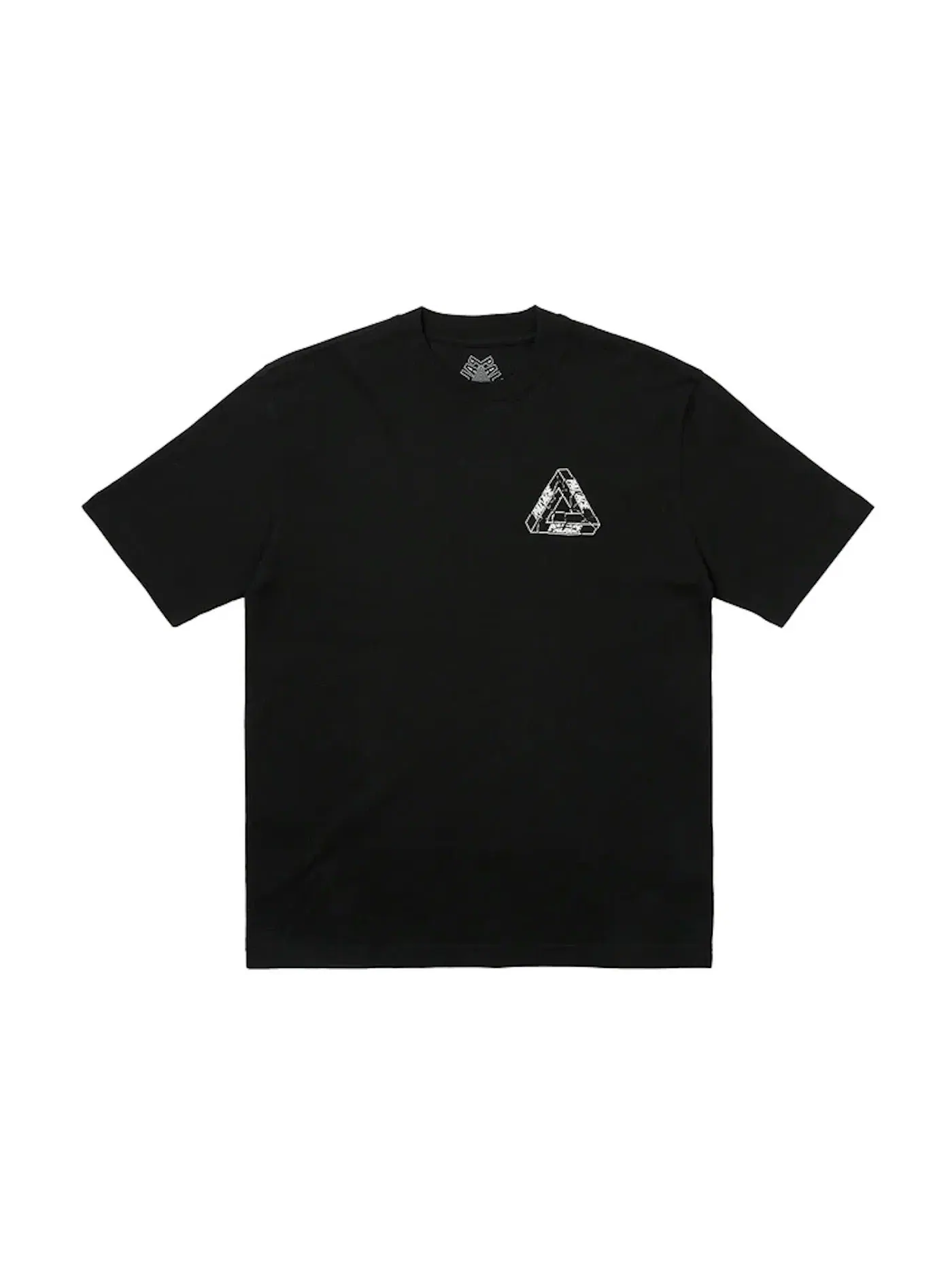 Мужская футболка с разрывами Palace T-Shirt — изображение 2 из 2, черный