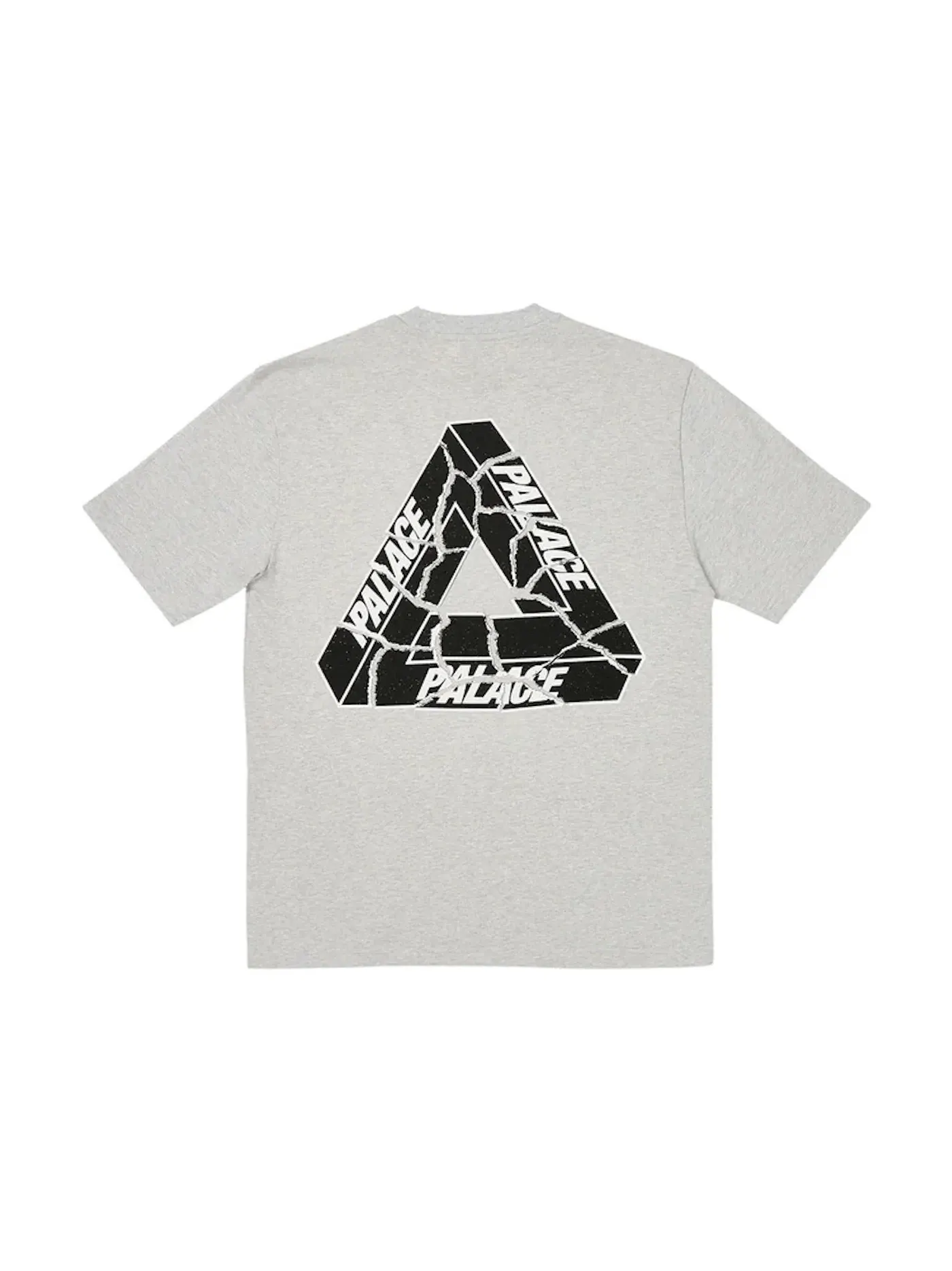 Мужская футболка с разрывами Palace T-Shirt — изображение 1 из 2, серый