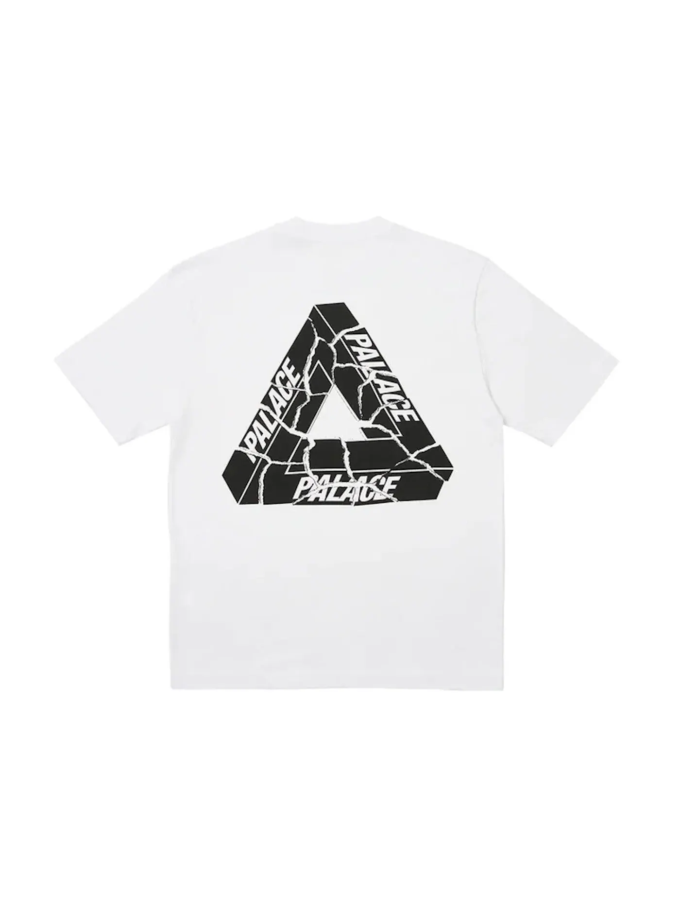 Мужская футболка с разрезами Palace Tri-Ripped T-Shirt — изображение 1 из 2, белый