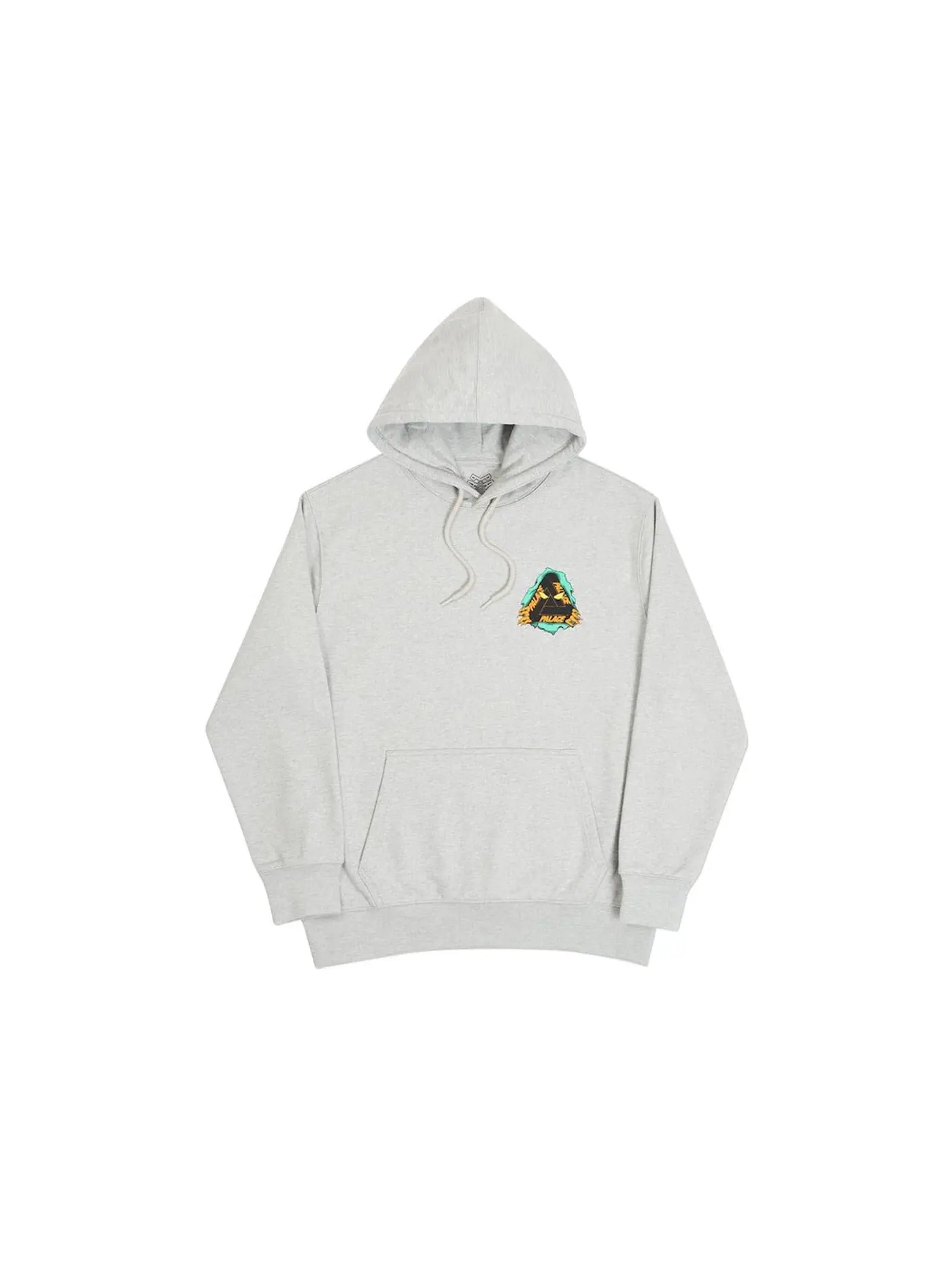 Мужская худи Palace Tri-Ripper Hoodie Grey Marl — изображение 2 из 2