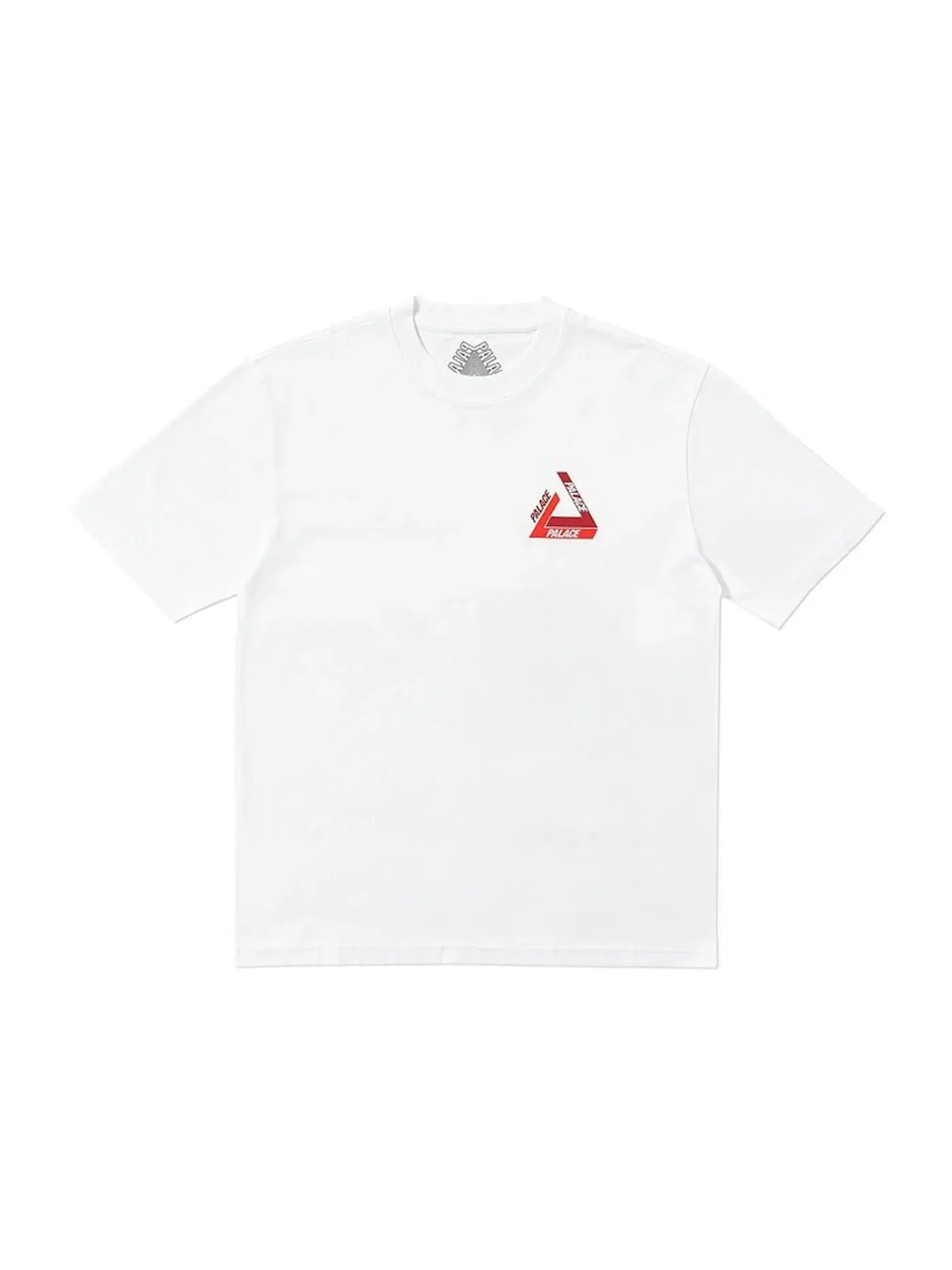 Мужская футболка с принтом Palace Tri-Shadow T-Shirt — изображение 1 из 2, белый/красный