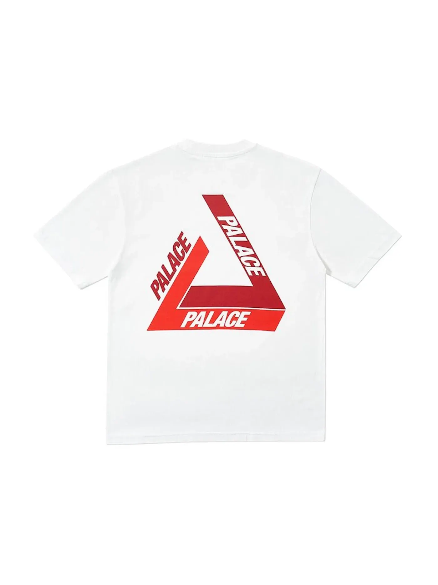 Мужская футболка с принтом Palace Tri-Shadow T-Shirt — изображение 2 из 2, белый/красный